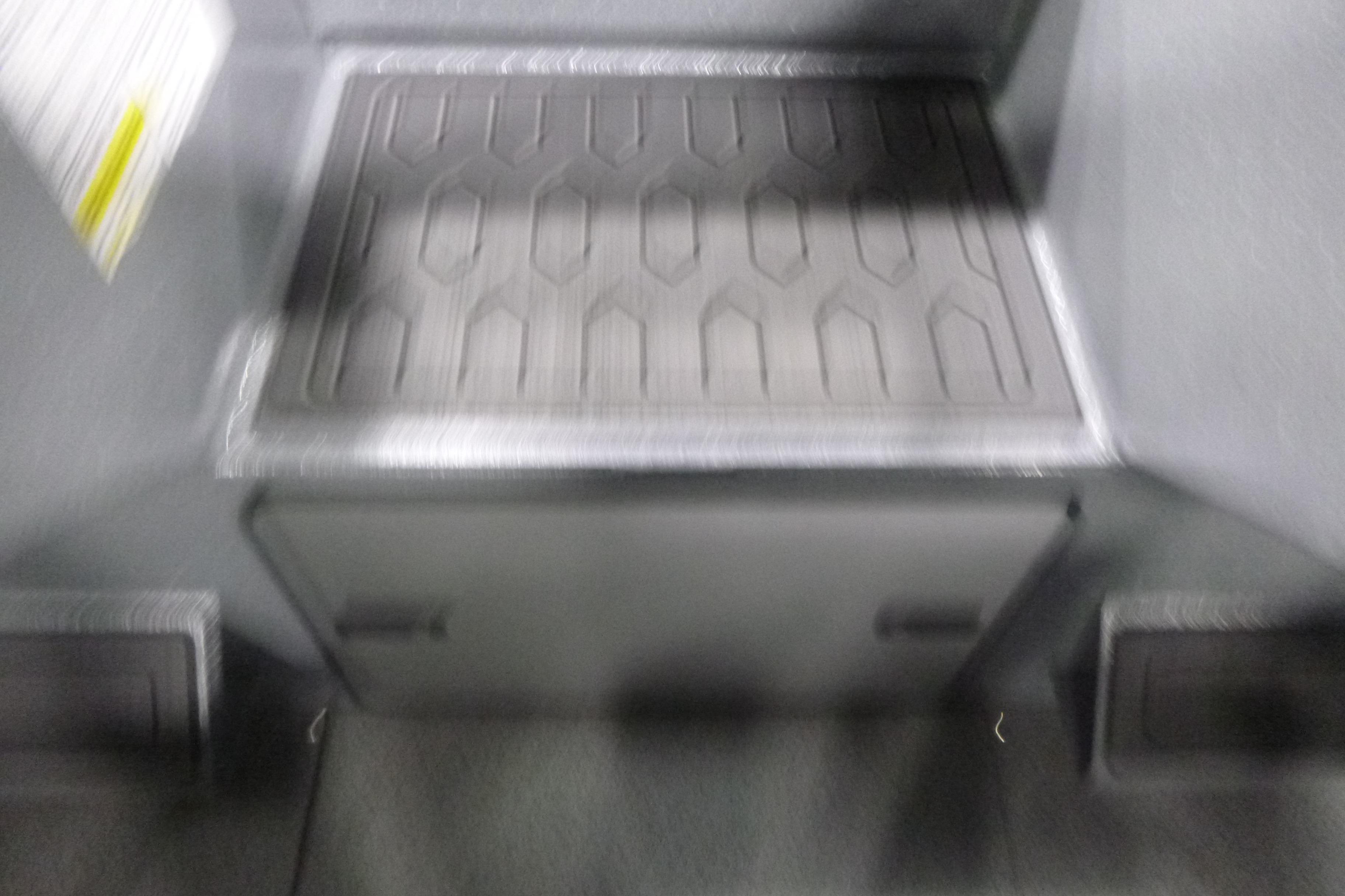 Interior view of KingFisher 2025 Falcon, featuring a textured floor mat, 2026 model.