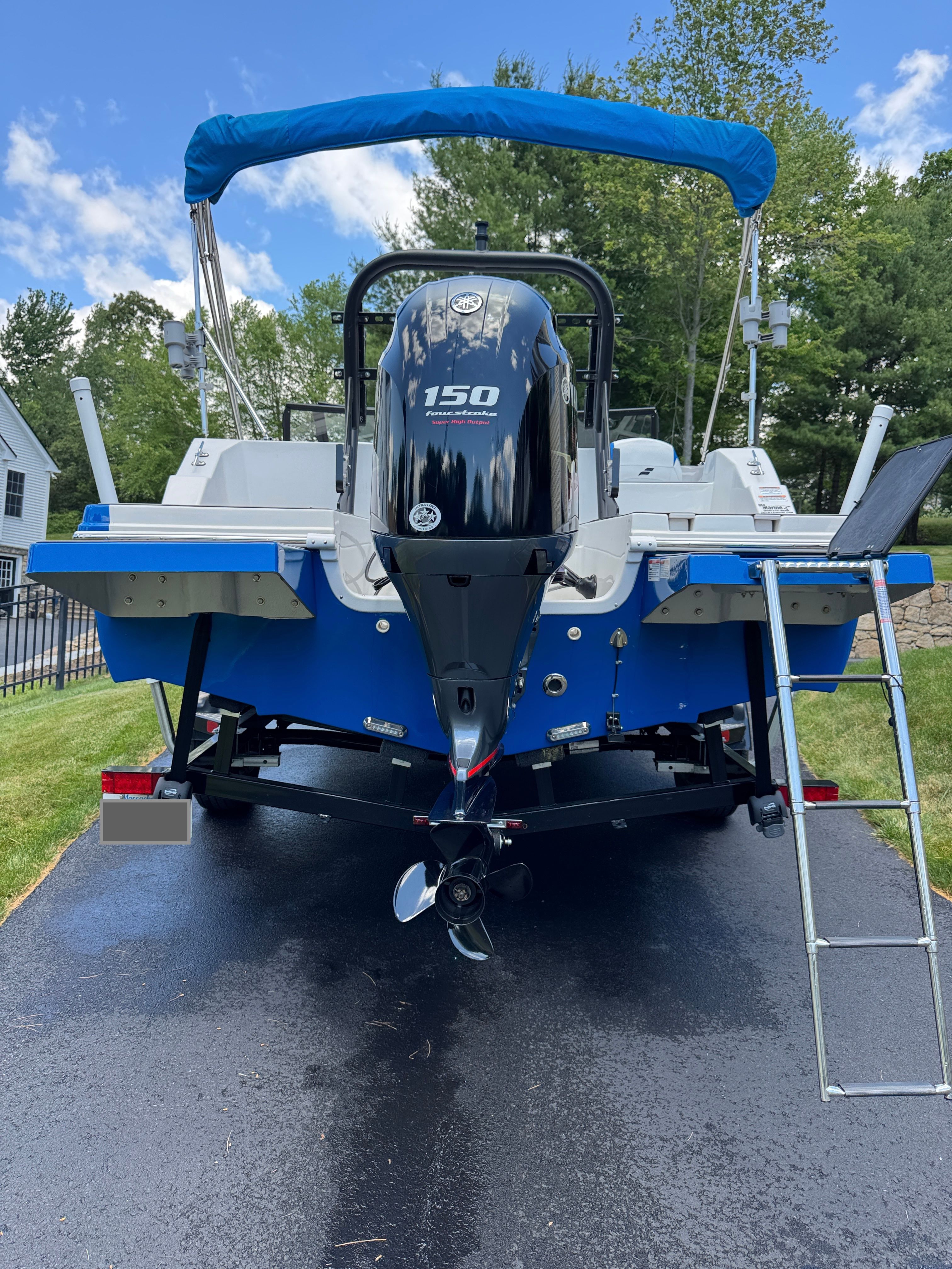 2023 Starcraft SVX 190 OB boat with outboard motor.