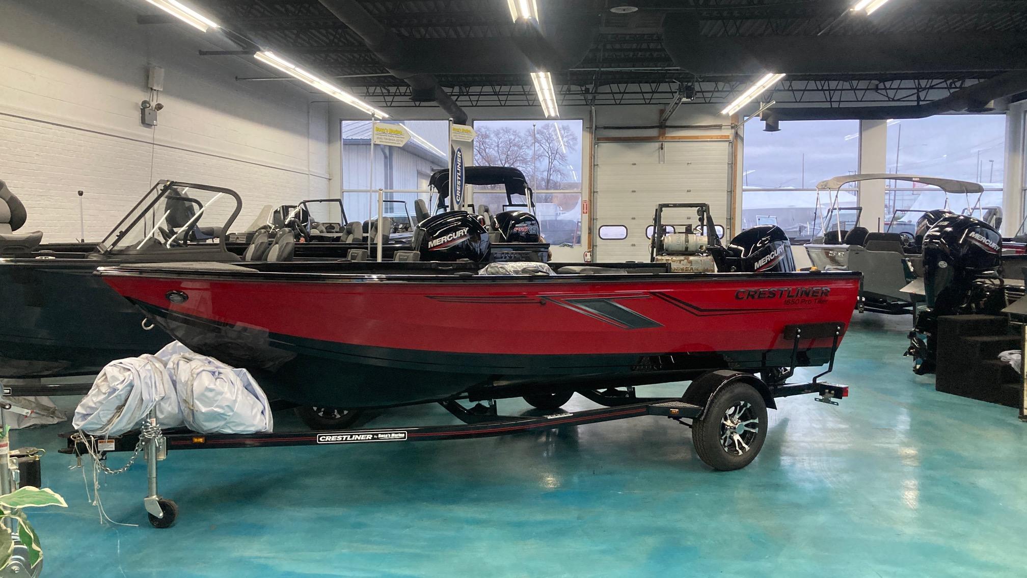 2025 Crestliner 1650 Pro Tiller