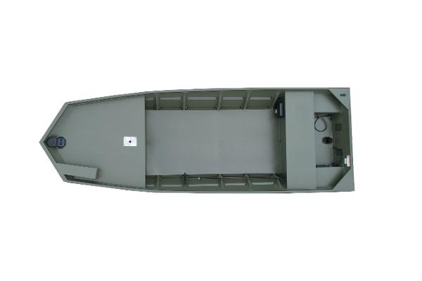 Manufacturer Provided Image: Top view of SeaArk 1648 MV Special boat, 2025 model.