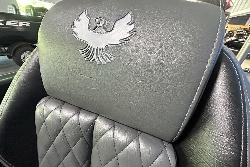 Luxurious leather seat with Phoenix logo in 2026 Phoenix 819 ZXL model.