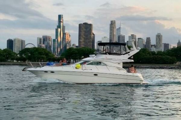 2001 Sea Ray 400 Sedan Bridge
