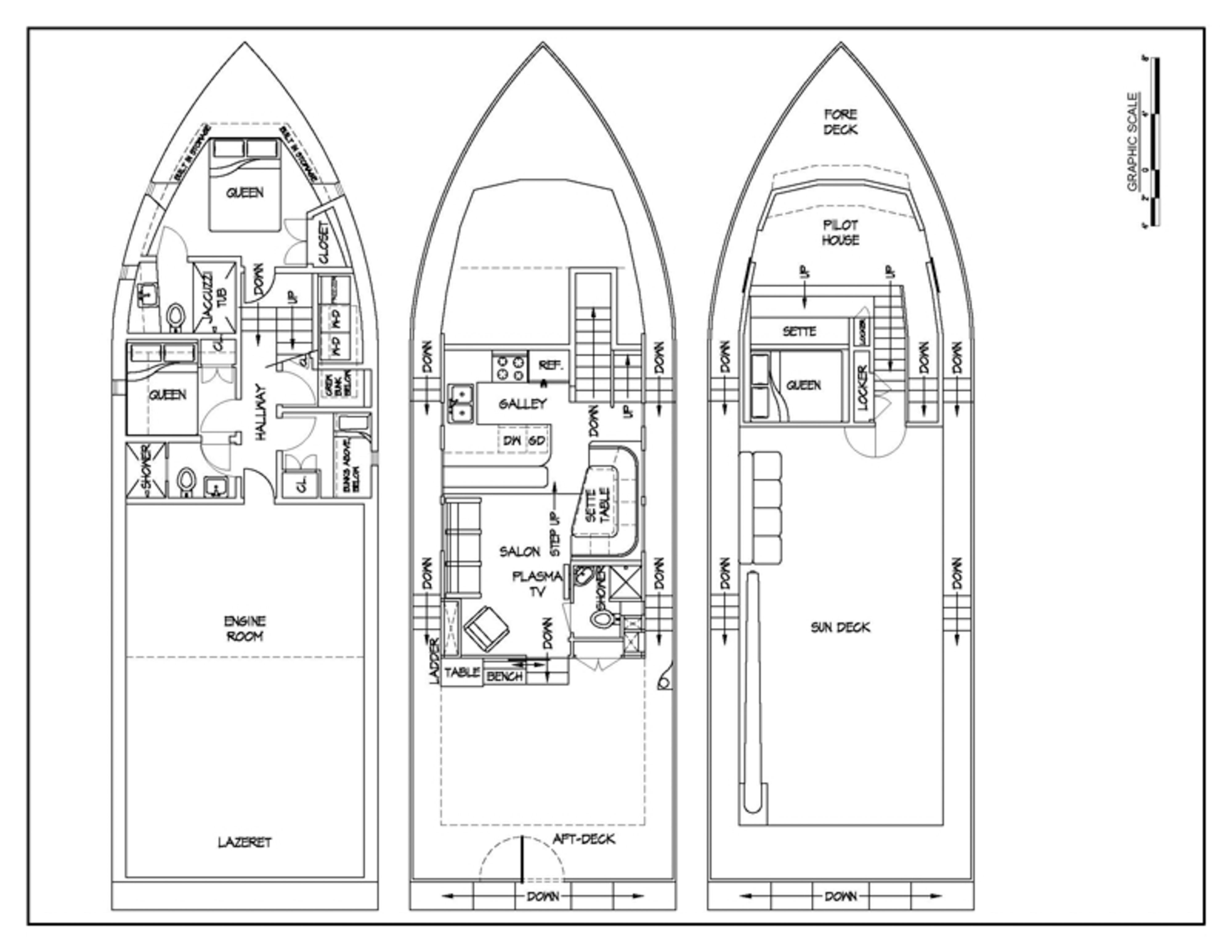 2003 Peregrine Boats Custom 62 - 39