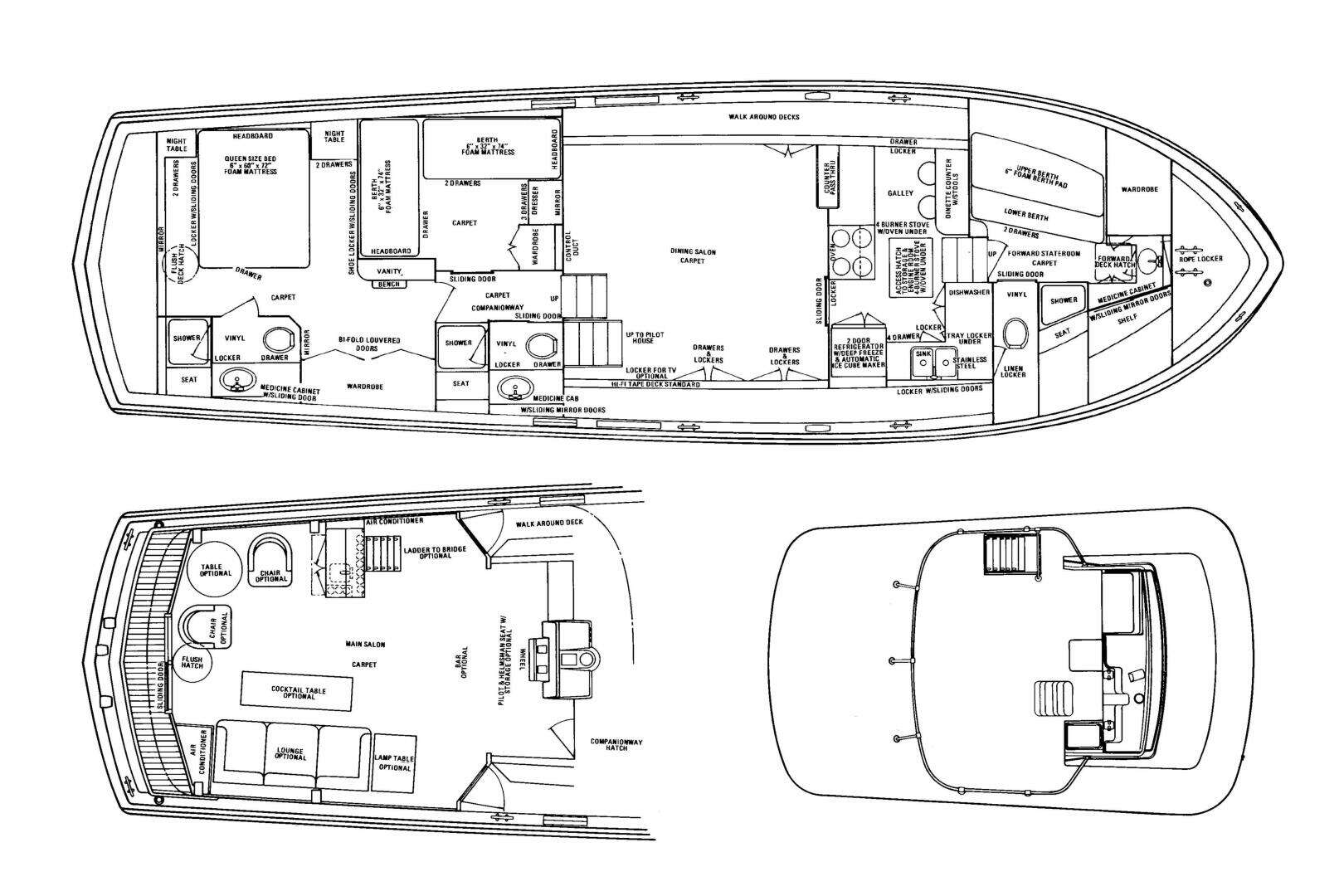 1973 Chris-Craft 55 Commander - Image 2