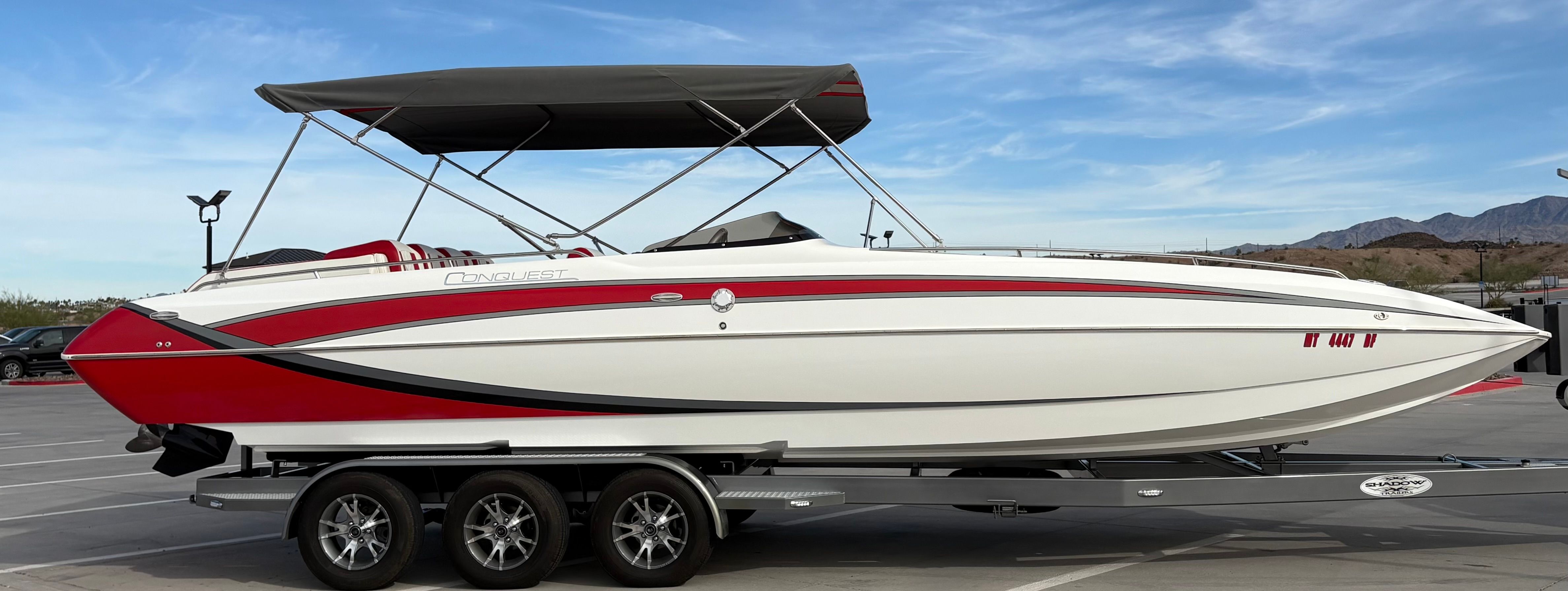 2022 Conquest 28’ Top Cat II Deck Boat
