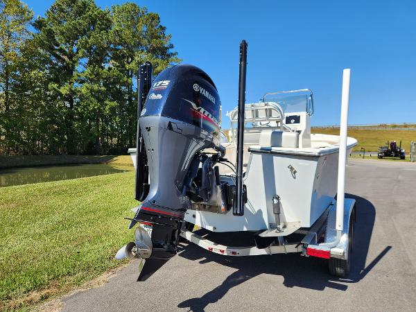 2023 May-Craft 208 CC boat with Yamaha outboard motor on trailer.