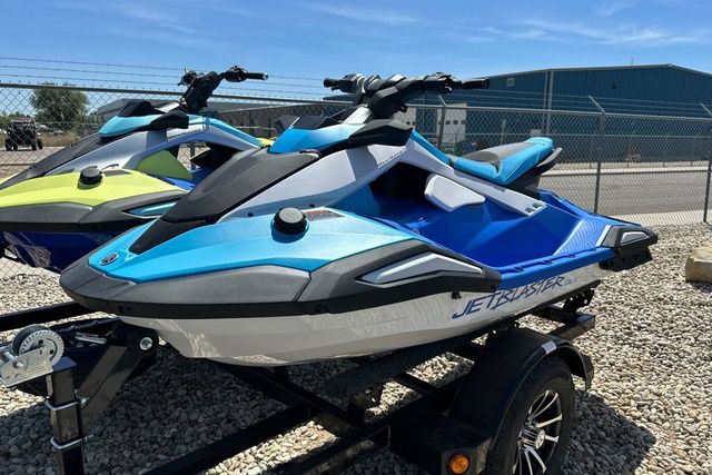2026 Yamaha WaveRunner JETBLASTER DLX 3-AZURE BLUE/WHITE - 3