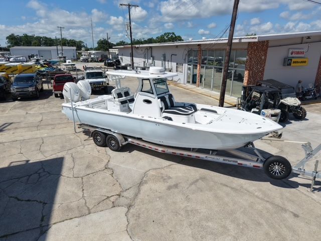 2026 Tidewater 3100 Carolina Bay on trailer outdoors.