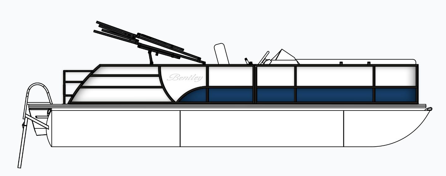2025 Bentley Pontoons Legacy 223 Swingback