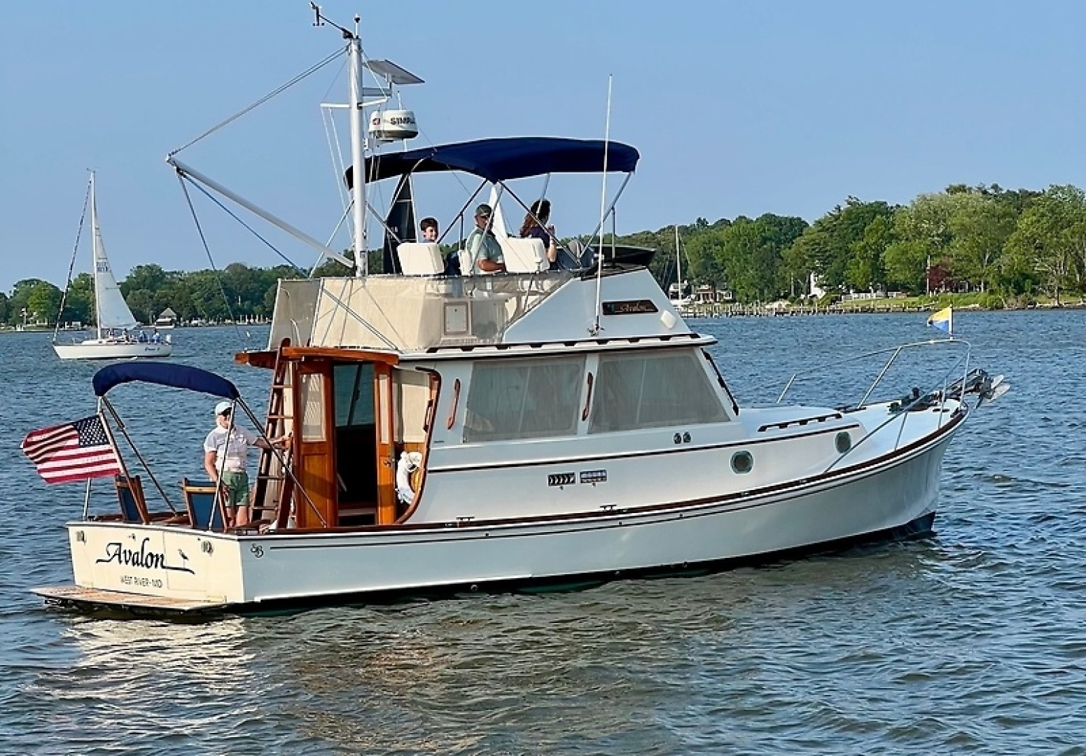 1993 Shannon Custom Downeast 36 - Image 3
