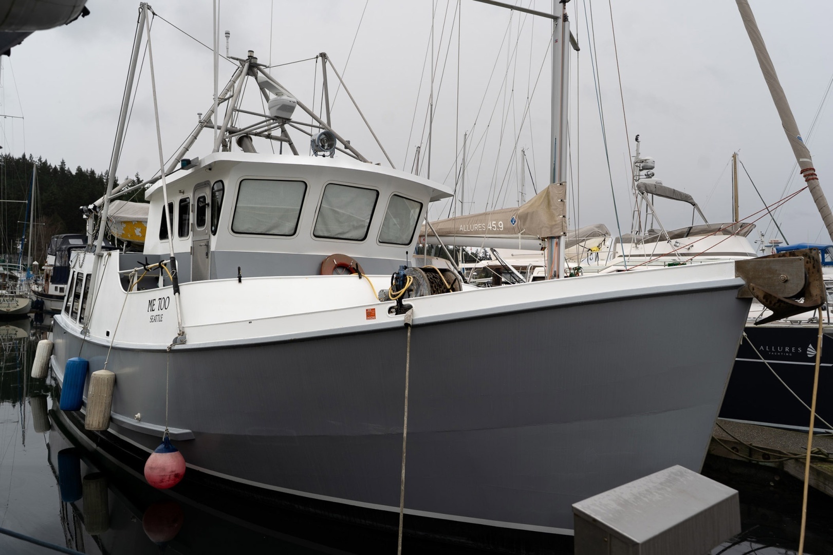 1997 Custom Steel Trawler 43 - Image 5