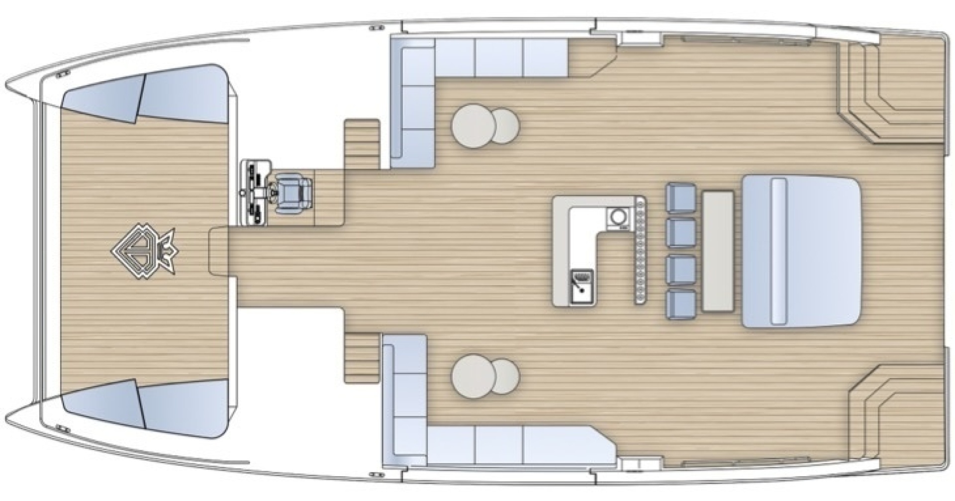 2027 Diamond Yachts P55 Power Catamaran - Image 17