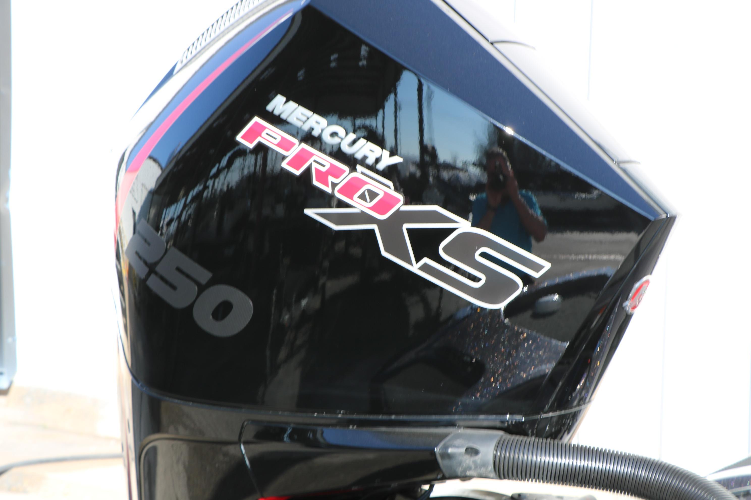 Mercury Pro XS 250 engine on 2027 Caymas 201 Pro boat.