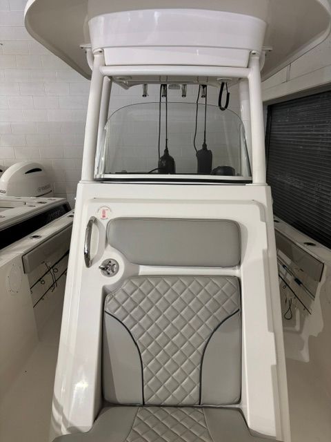 2022 Pursuit C 238 Center Console boat interior view.
