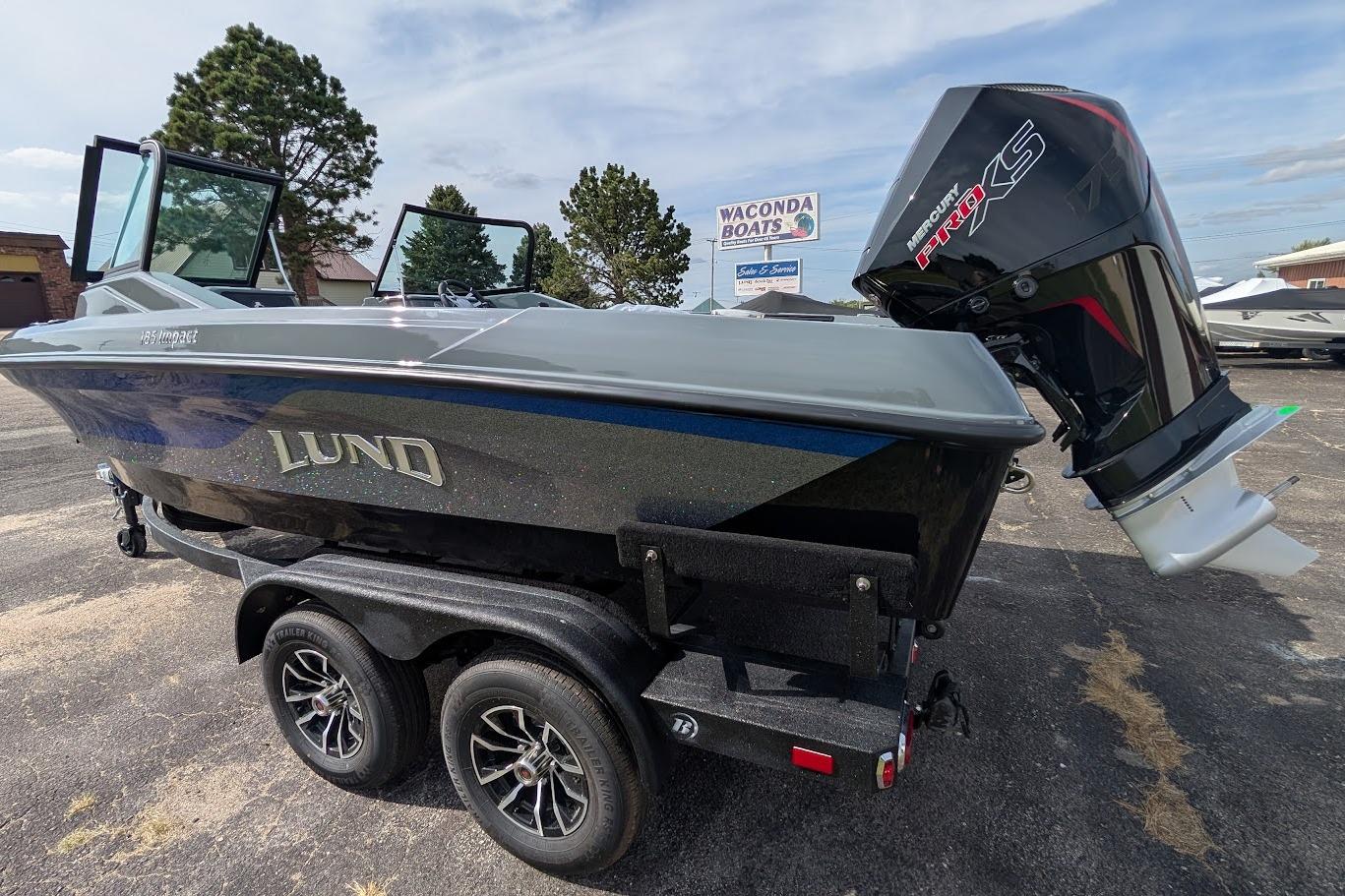 2026 LUND 185 IMPACT GL BLUE SILVER LOCATED AT WACONDA BOATS