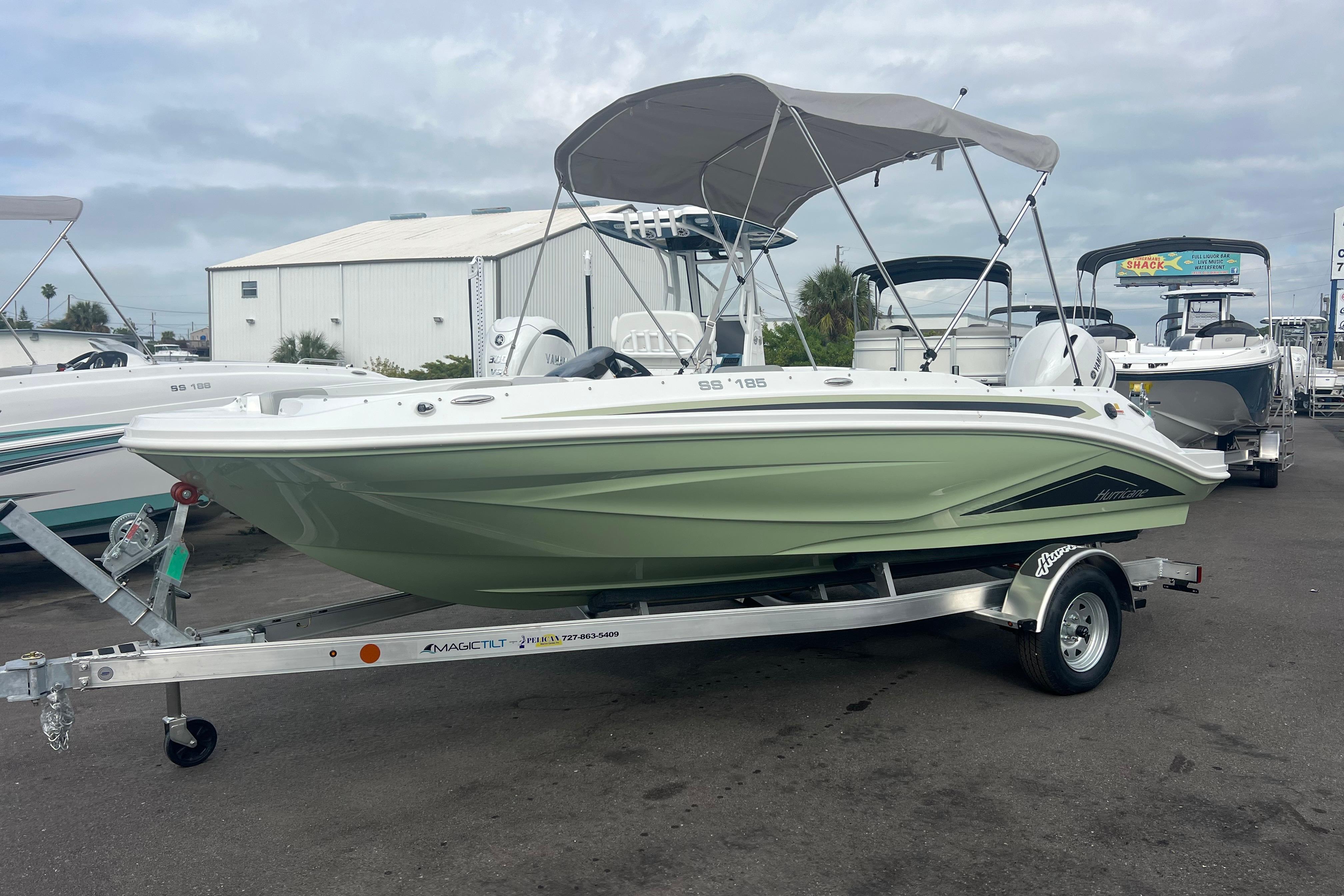 2026 Hurricane SunDeck Sport 185 OB