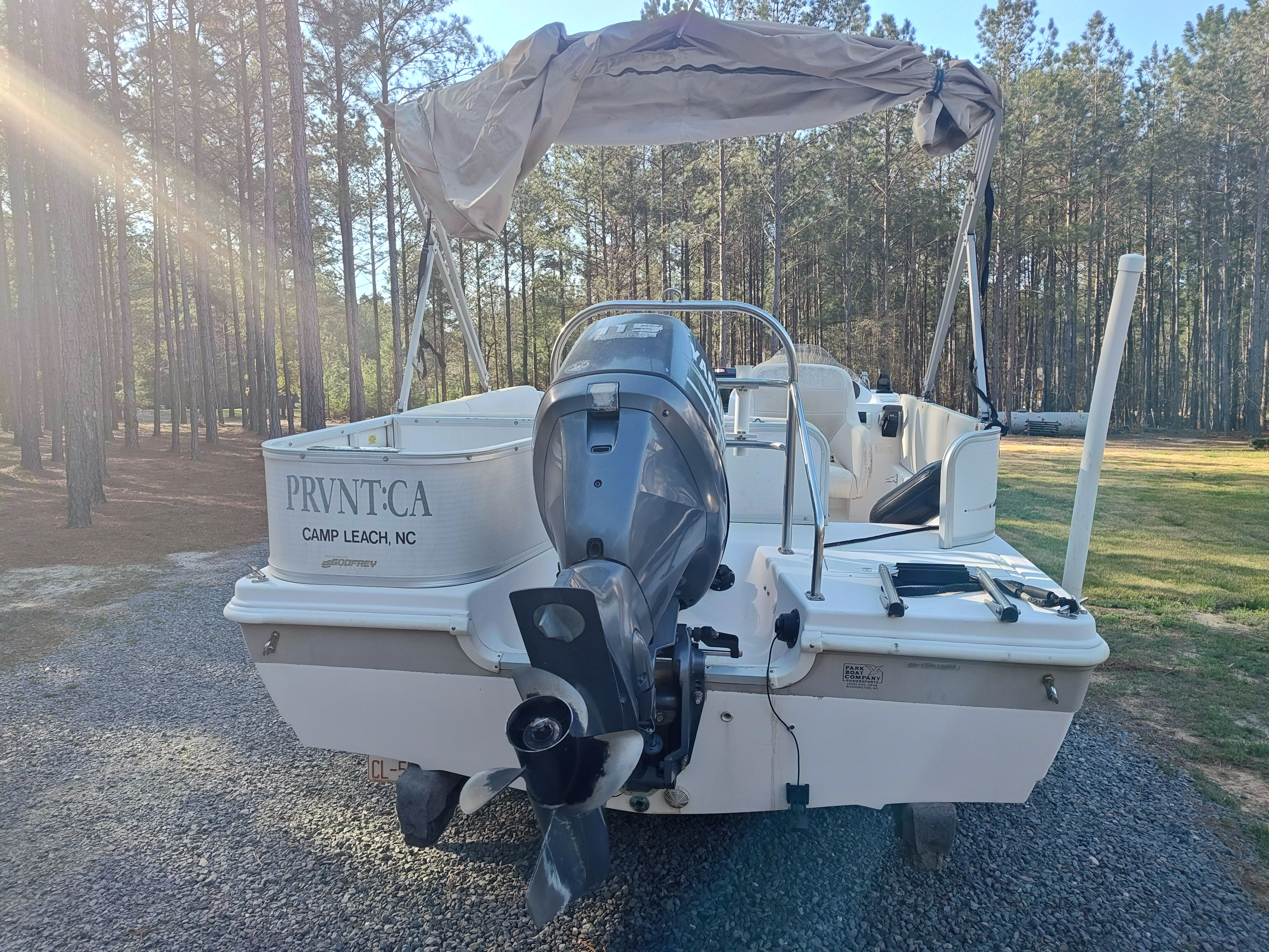 2003 Godfrey Hurricane Fun Deck - 3