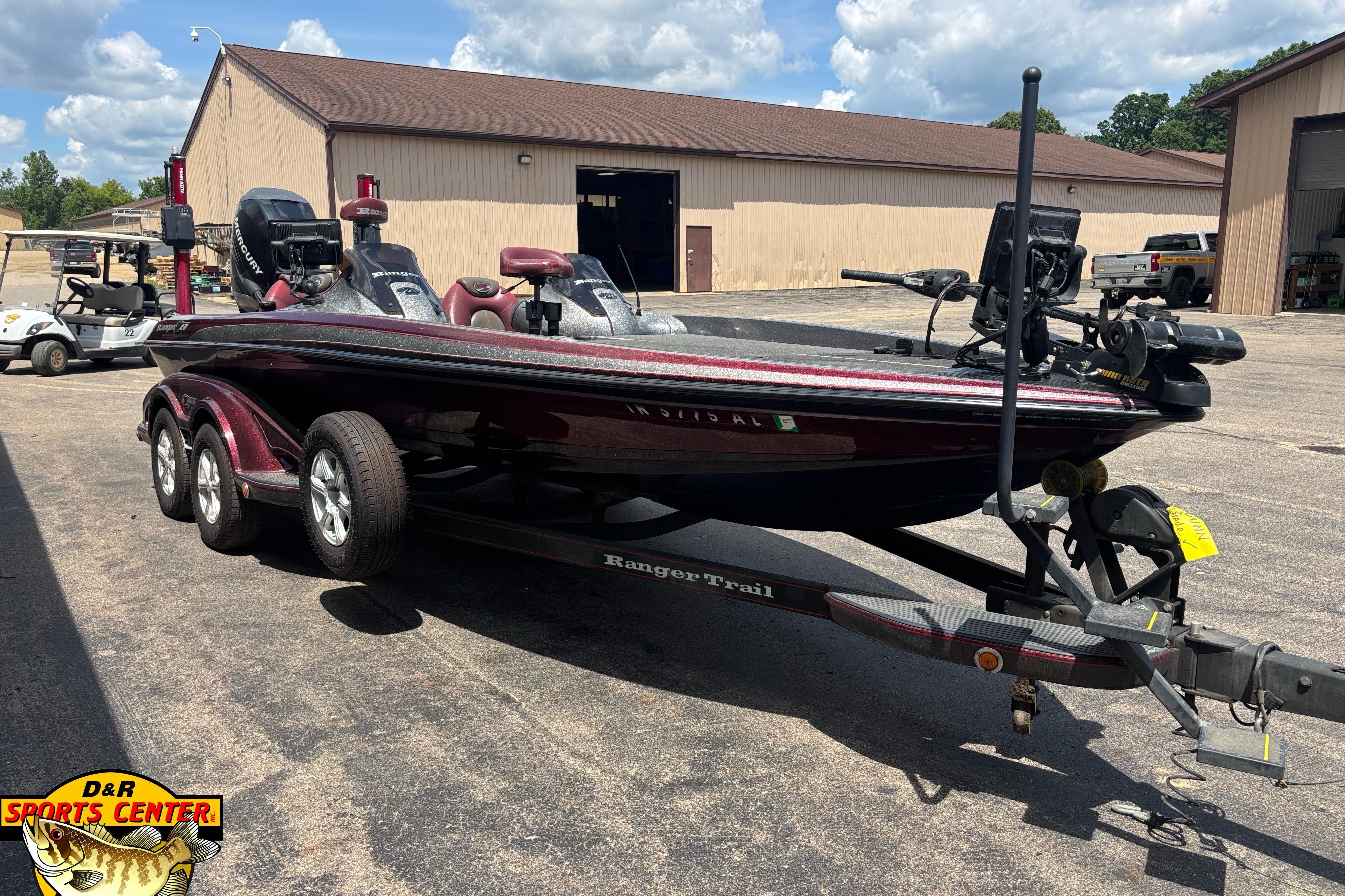 2005 Ranger Z21 Comanche boat on trailer at D&R Sports Center.