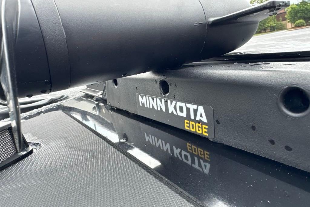 Minn Kota Edge motor on 2026 Tracker Bass Tracker Classic XL boat.