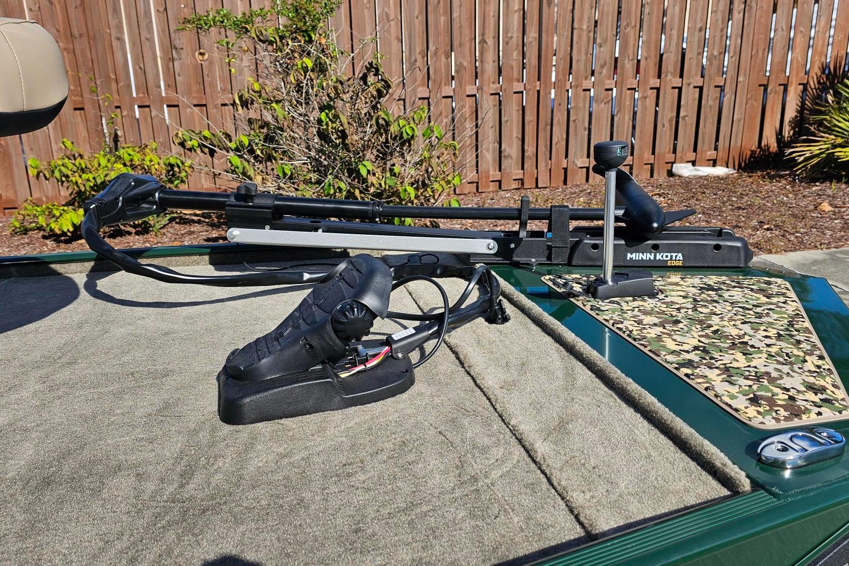 2026 Tracker Bass Tracker Classic Limited with Minn Kota trolling motor on deck.