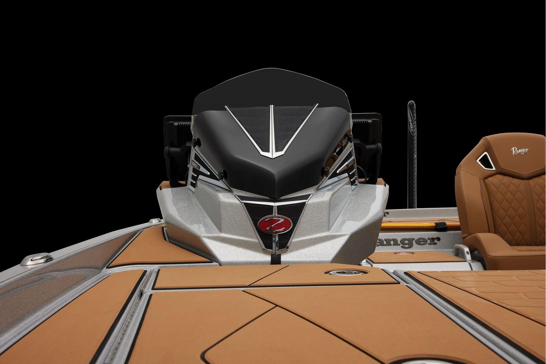 Manufacturer Provided Image: 2026 Ranger Z520R Ultra boat with sleek design and luxurious seating.