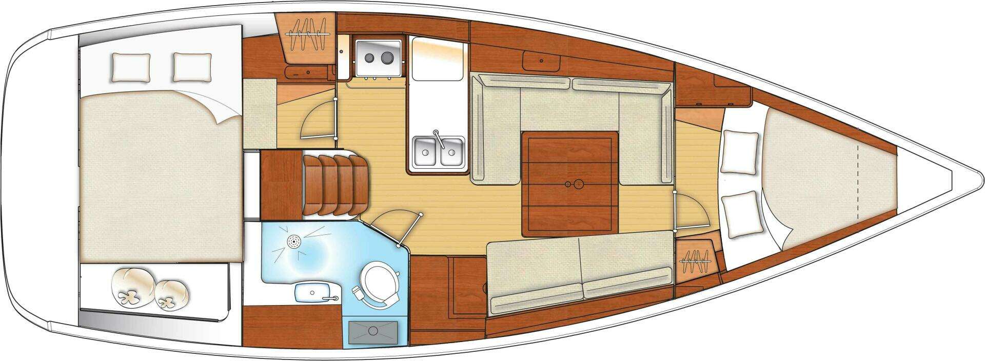 2011 Beneteau Oceanis 34 - Image 20