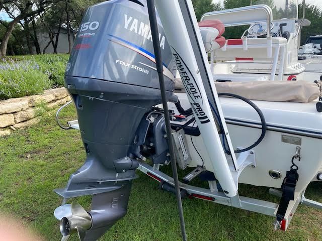 2012 Skeeter ZX200 with Yamaha 150 HP outboard motor.