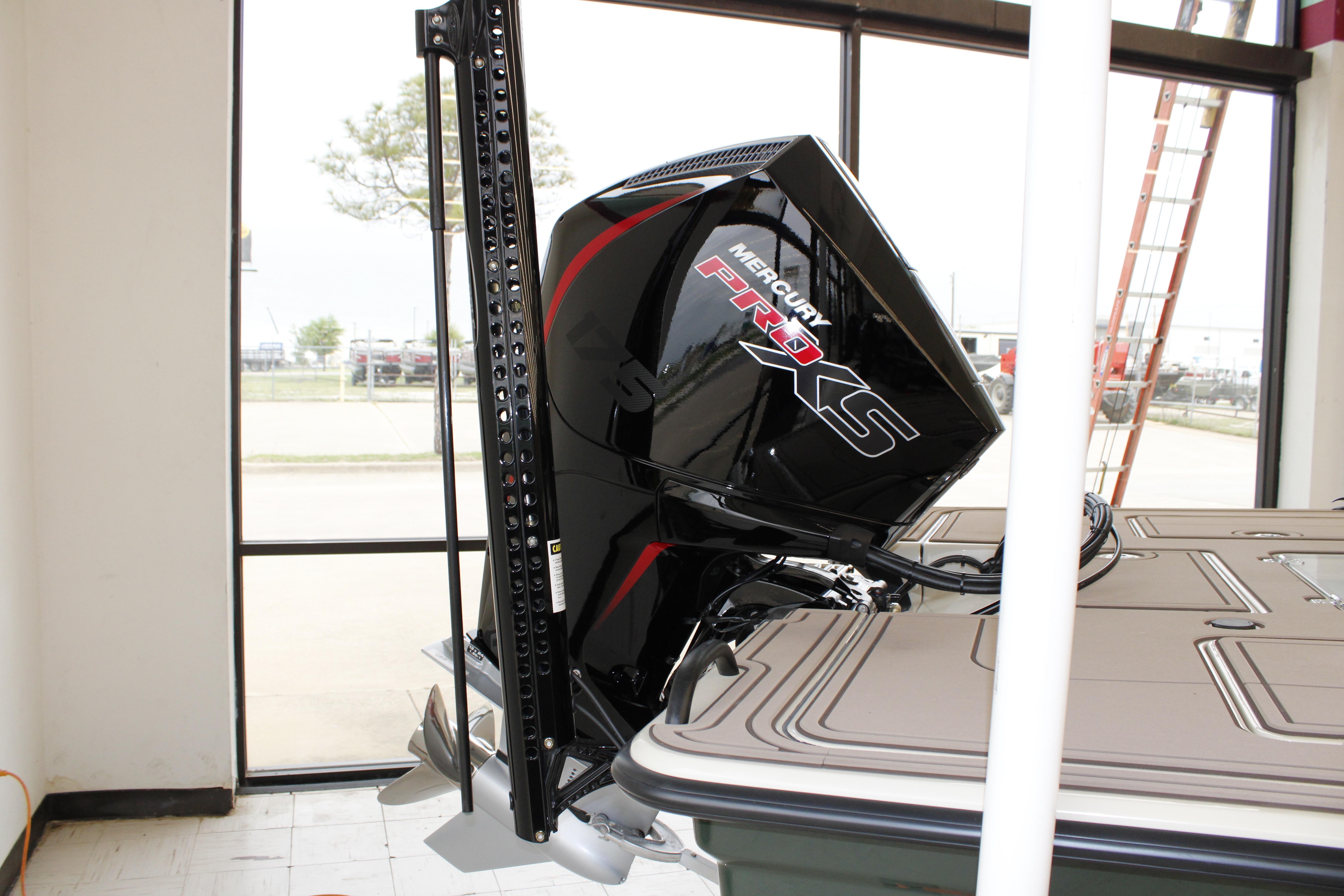2026 Mako 18 Pro Skiff Backwater Edition with Mercury Pro XS engine.