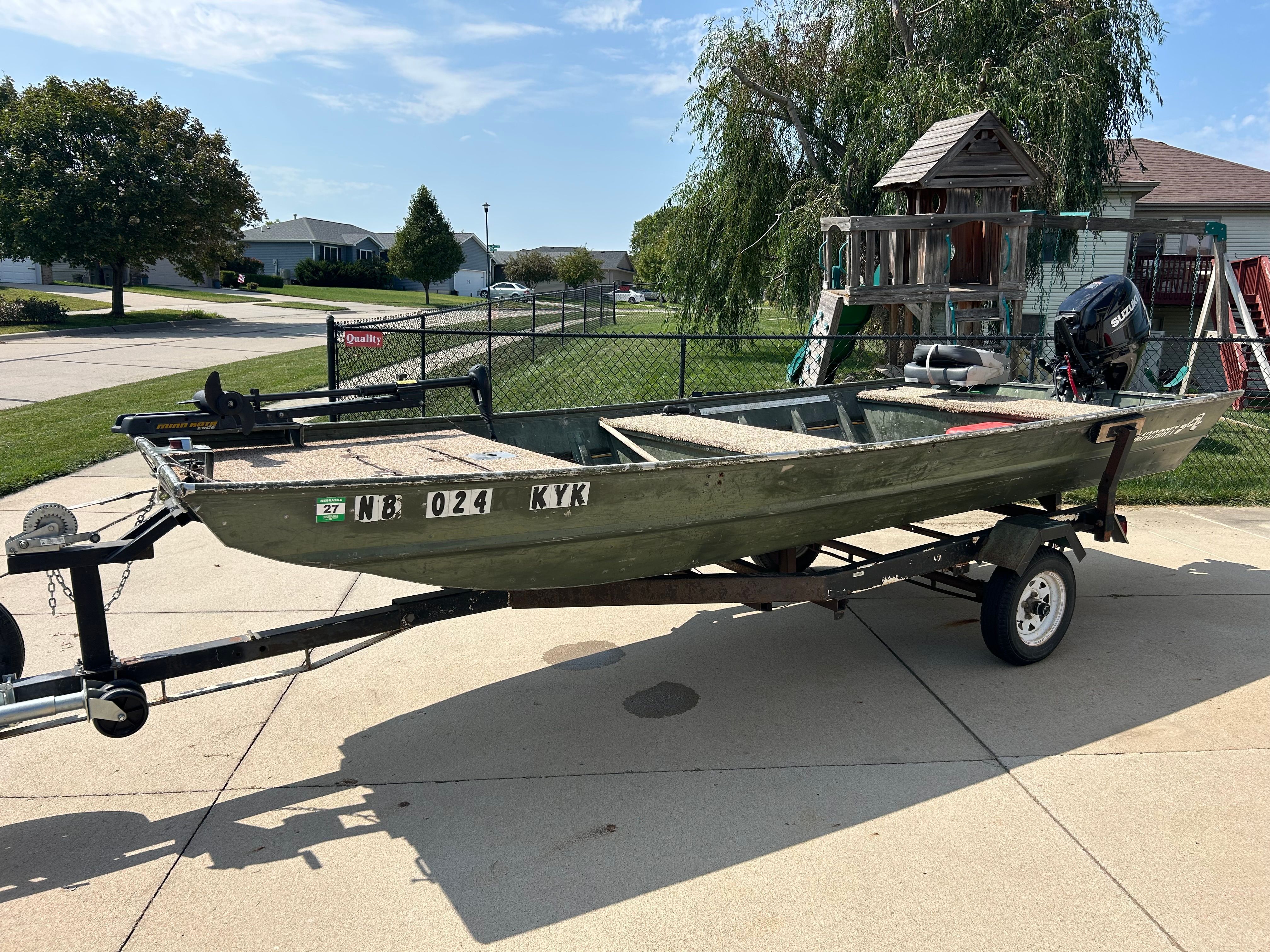 1992 Alumacraft 1648 Jon