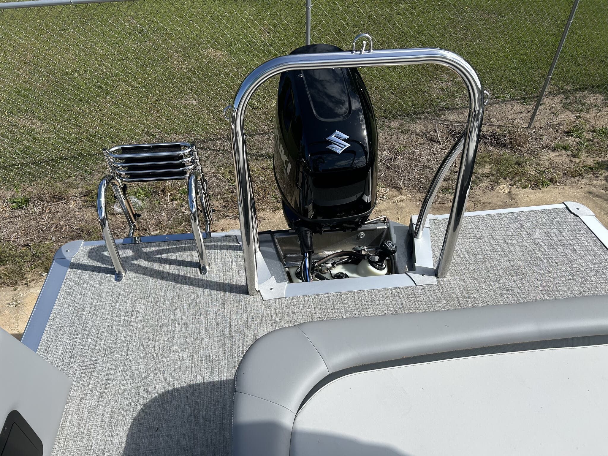 2026 Tahoe Pontoon Boats Sport 85 23 VERASTILE REAR BENCH-140HP - 8