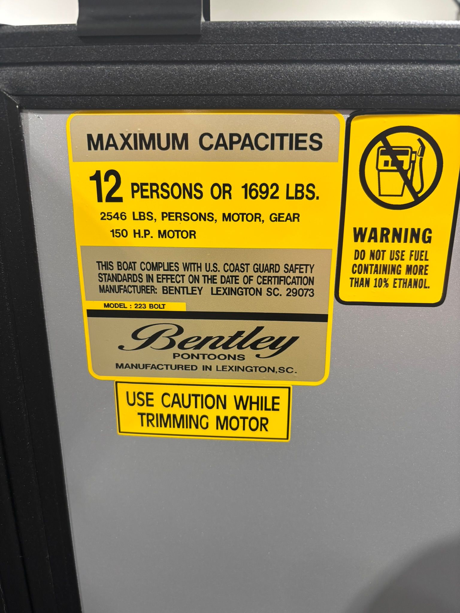 2027 Bentley Pontoons 223 Bolt - 20