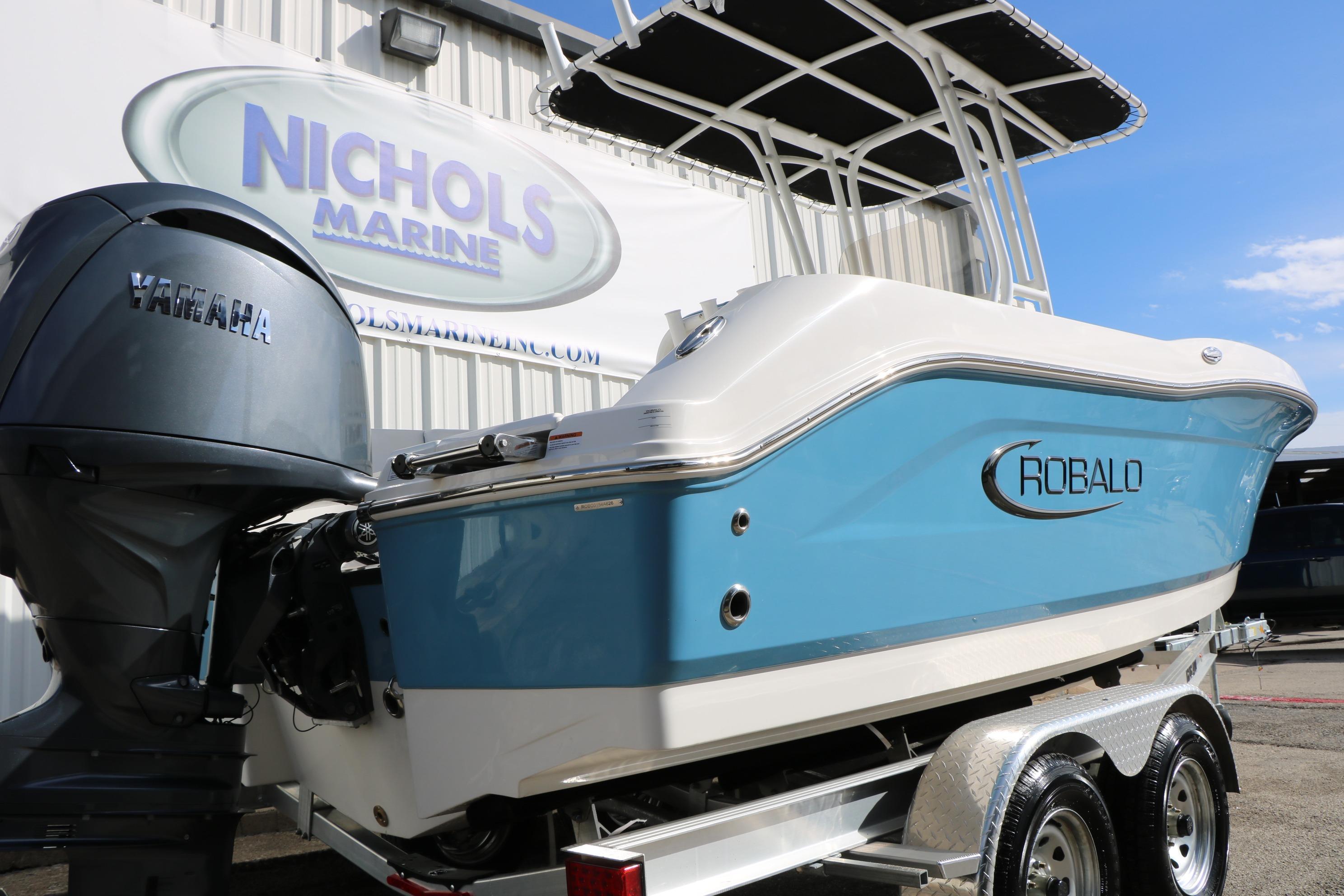 2026 Robalo R200 Center Console boat with Yamaha engine at Nichols Marine.
