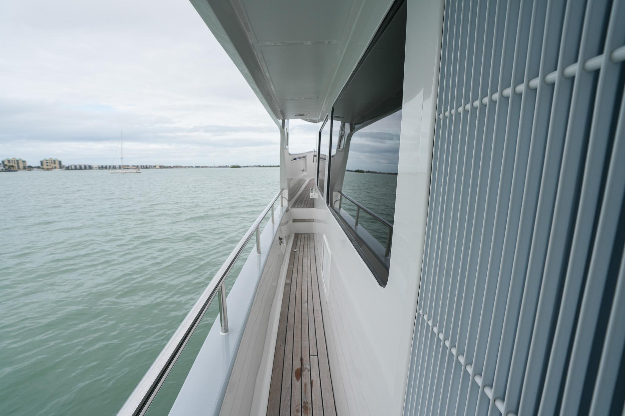 Port walkway facing forward