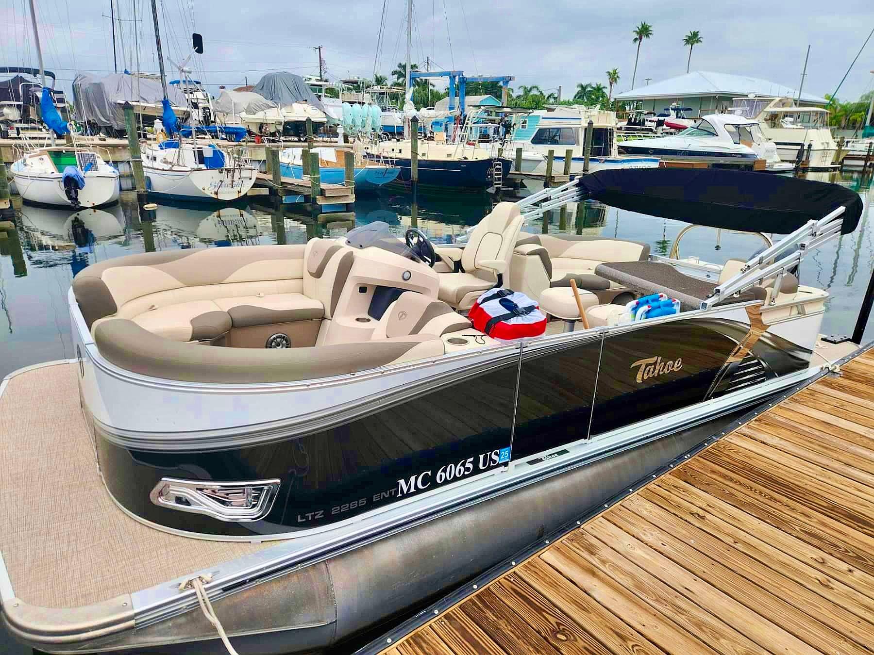 2022 Tahoe LTZ 2285 ENT Tritoon