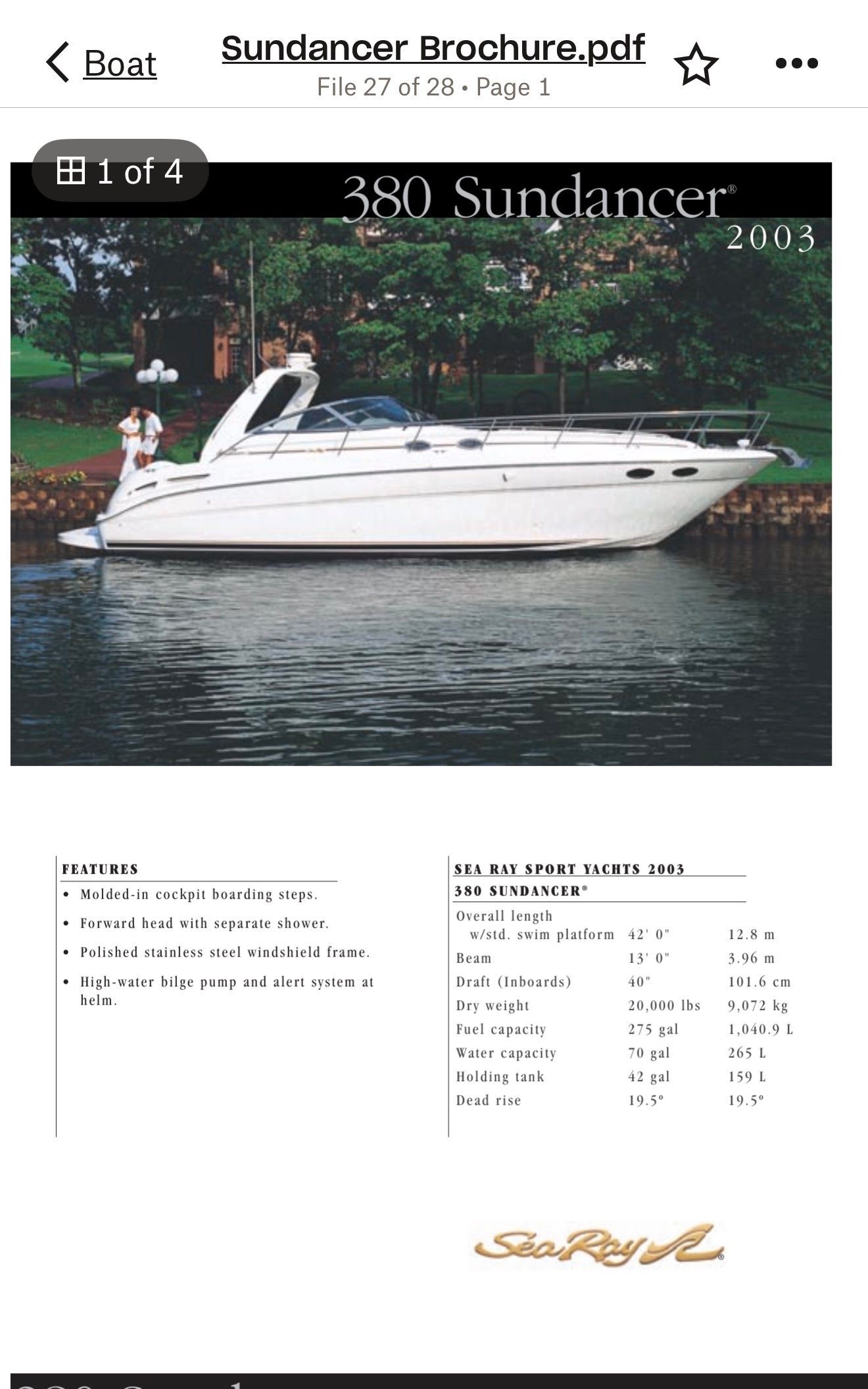 2003 Sea Ray 380 Sundancer - 29