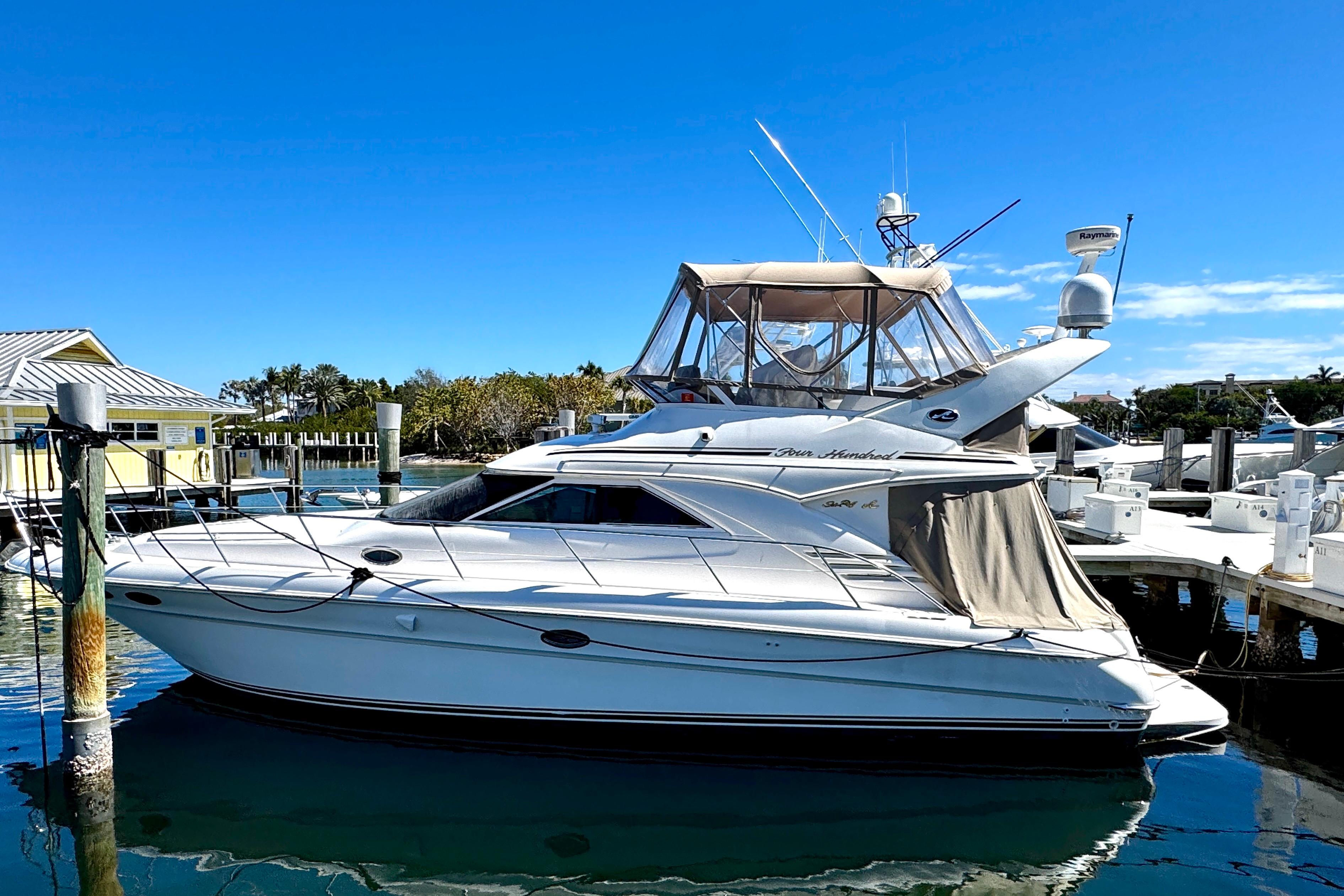 2001 Sea Ray 400 Sedan Bridge