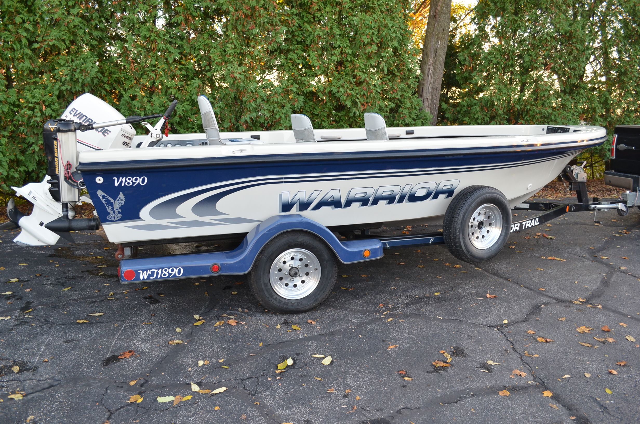 2000 Warrior V1890 Backtroller Eagle
