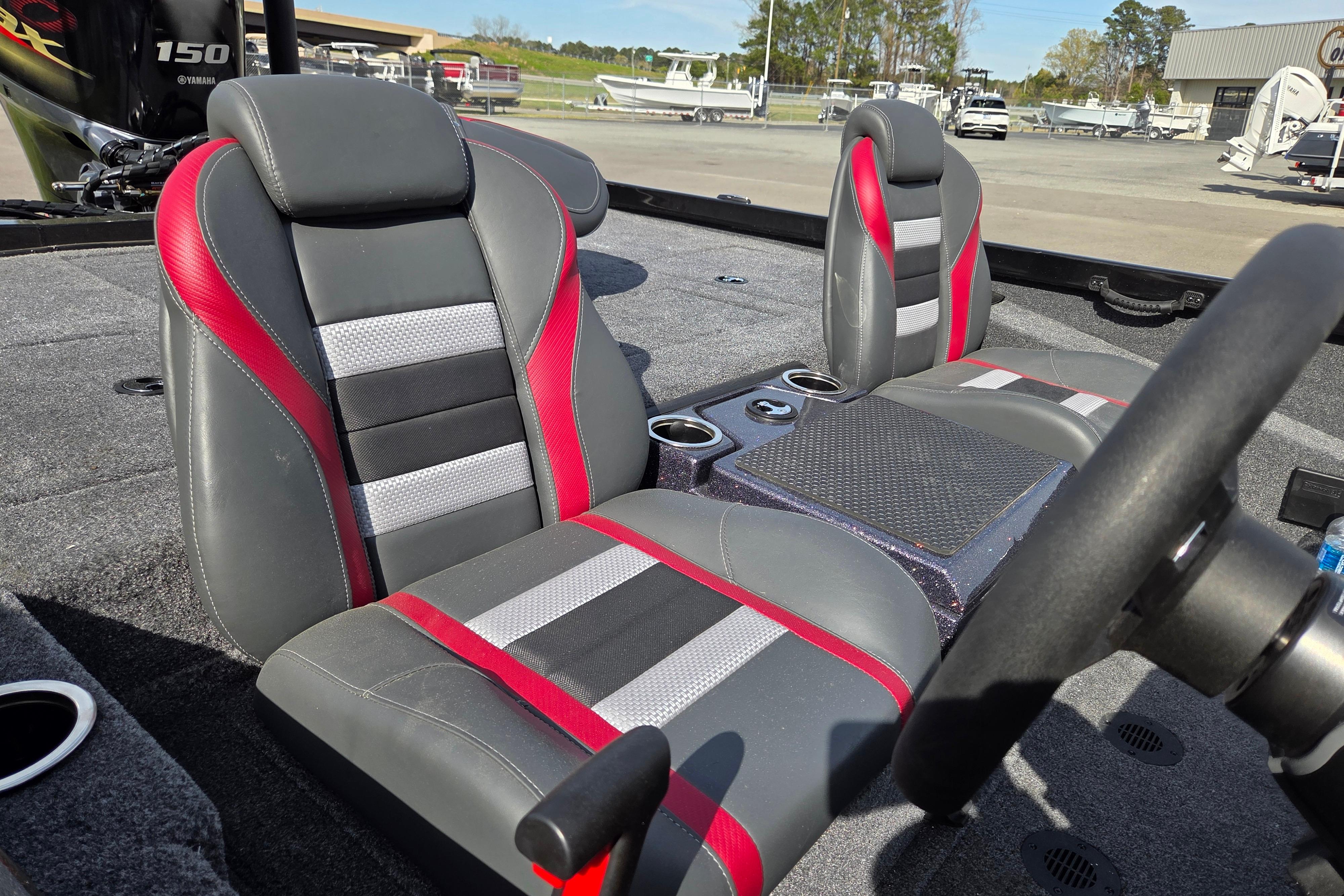 Interior of 2026 Ranger RT198P with modern seating.