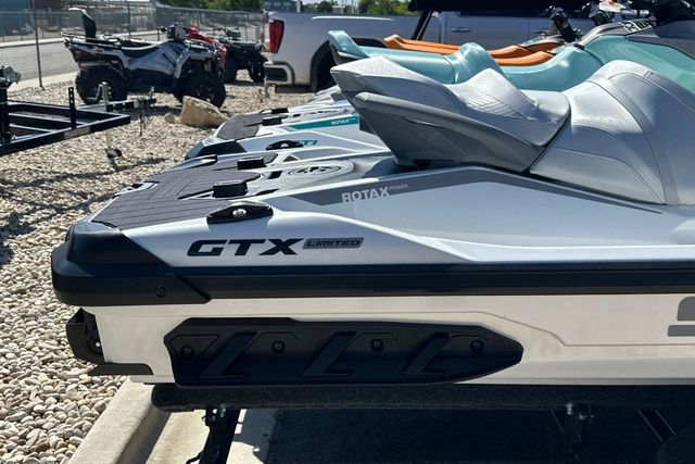 Sea-Doo GTX Limited 2026 with sleek design and comfortable seating.