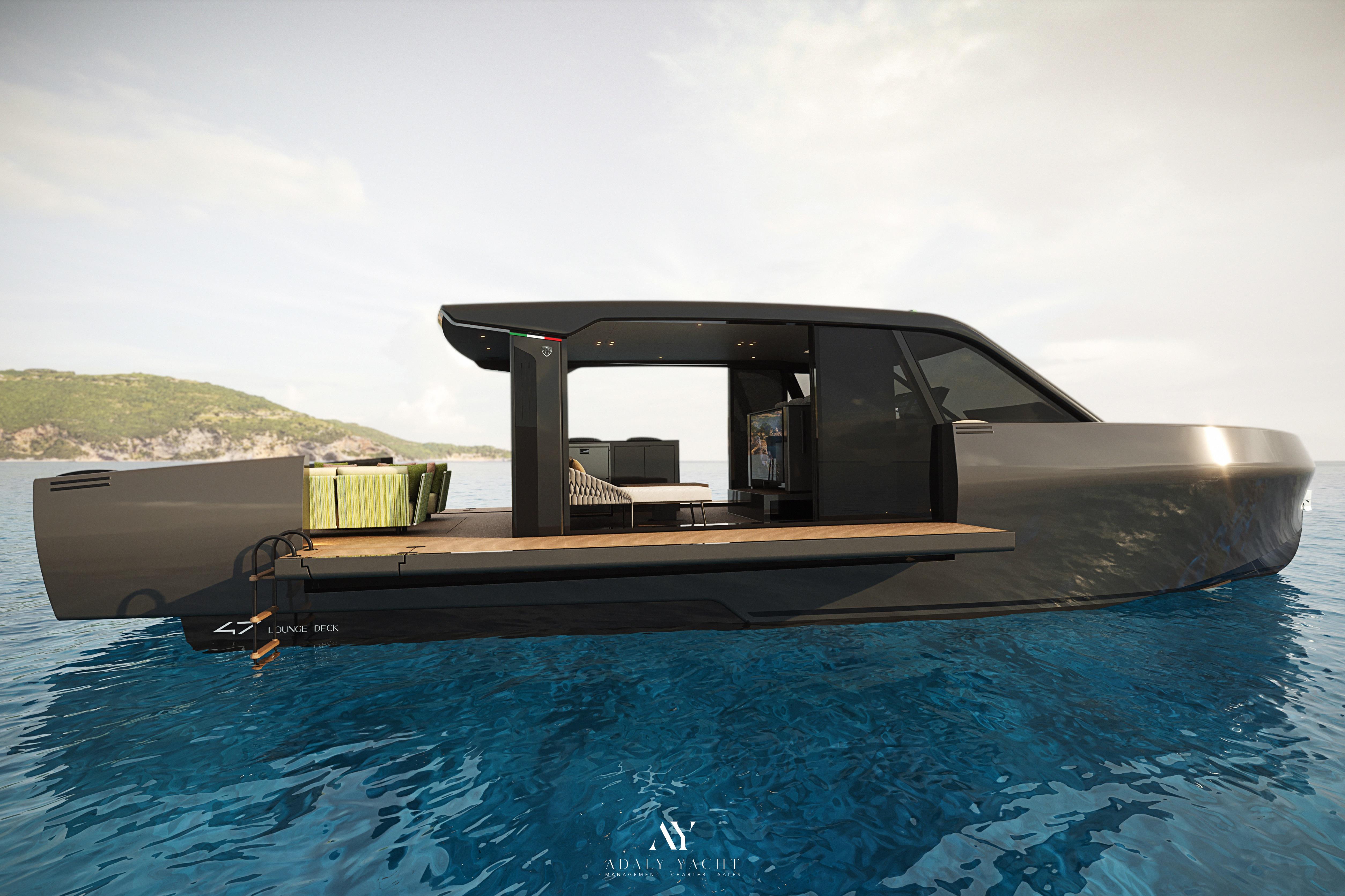 Modern Designer Yacht – Sleek Lines & Premium Finish | Scandinavian Style Cruiser