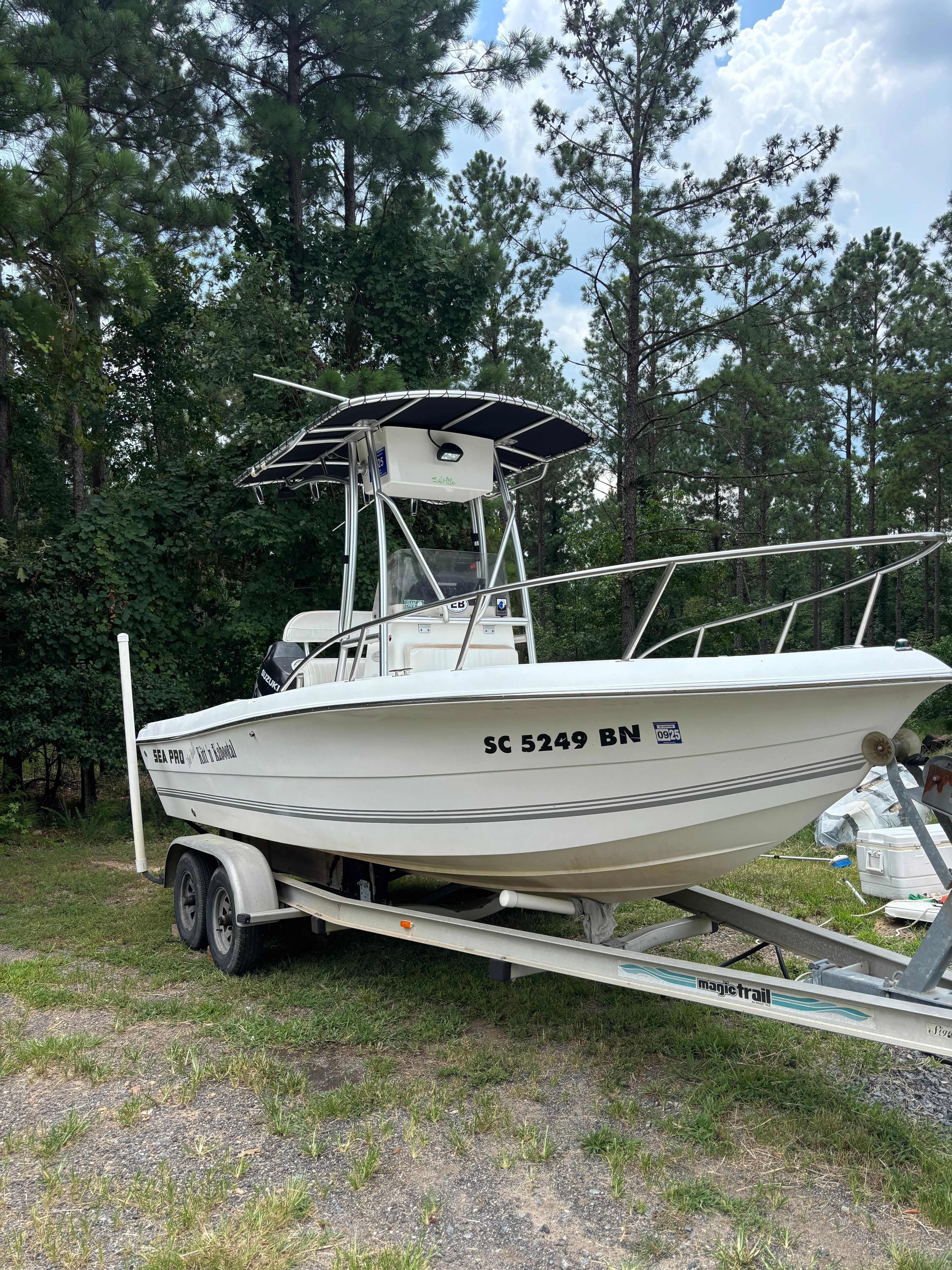 2002 Sea Pro 190 Center Console