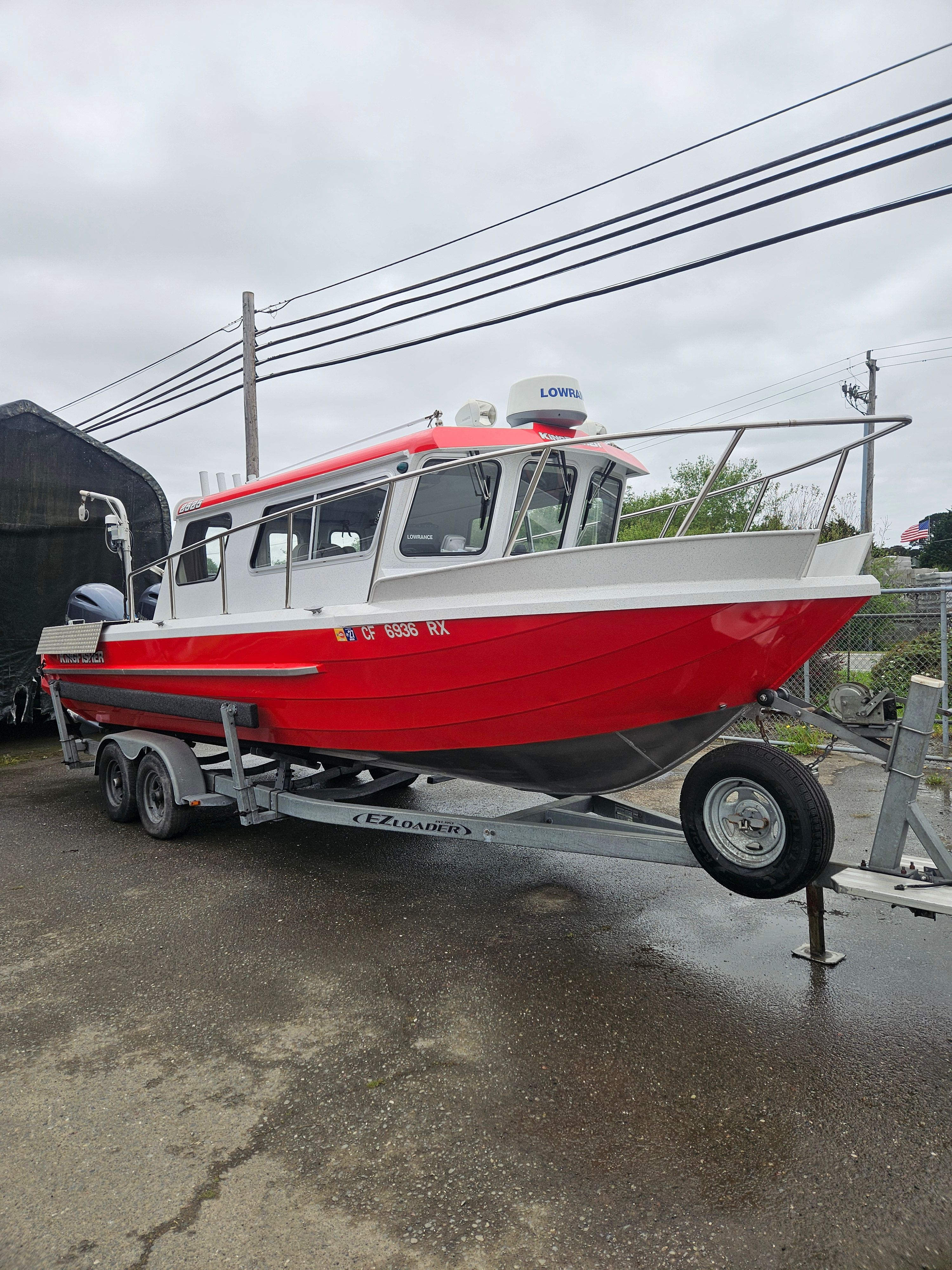 2015 Kingfisher Cruisers 2525 Offshore excursion