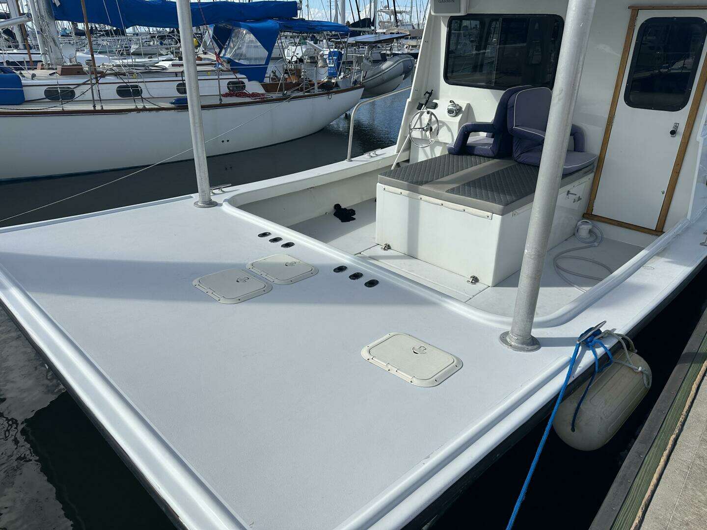 2008 Custom Glenn Young 32 Lafitte Skiff - Image 4