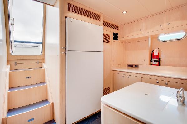 Interior of 2006 Horizon 82’ Cockpit Motoryacht.