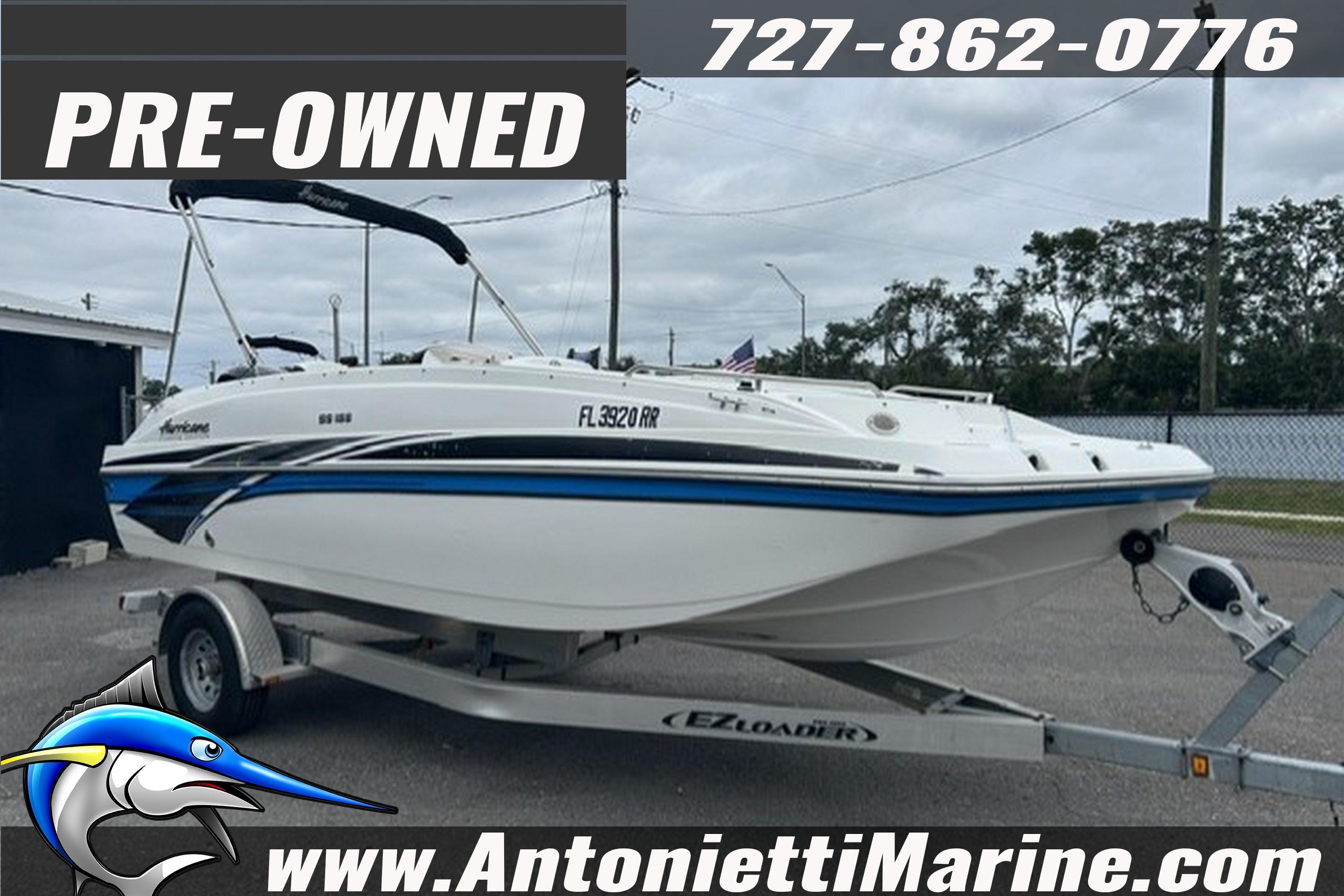 2018 Hurricane SunDeck Sport 188 OB