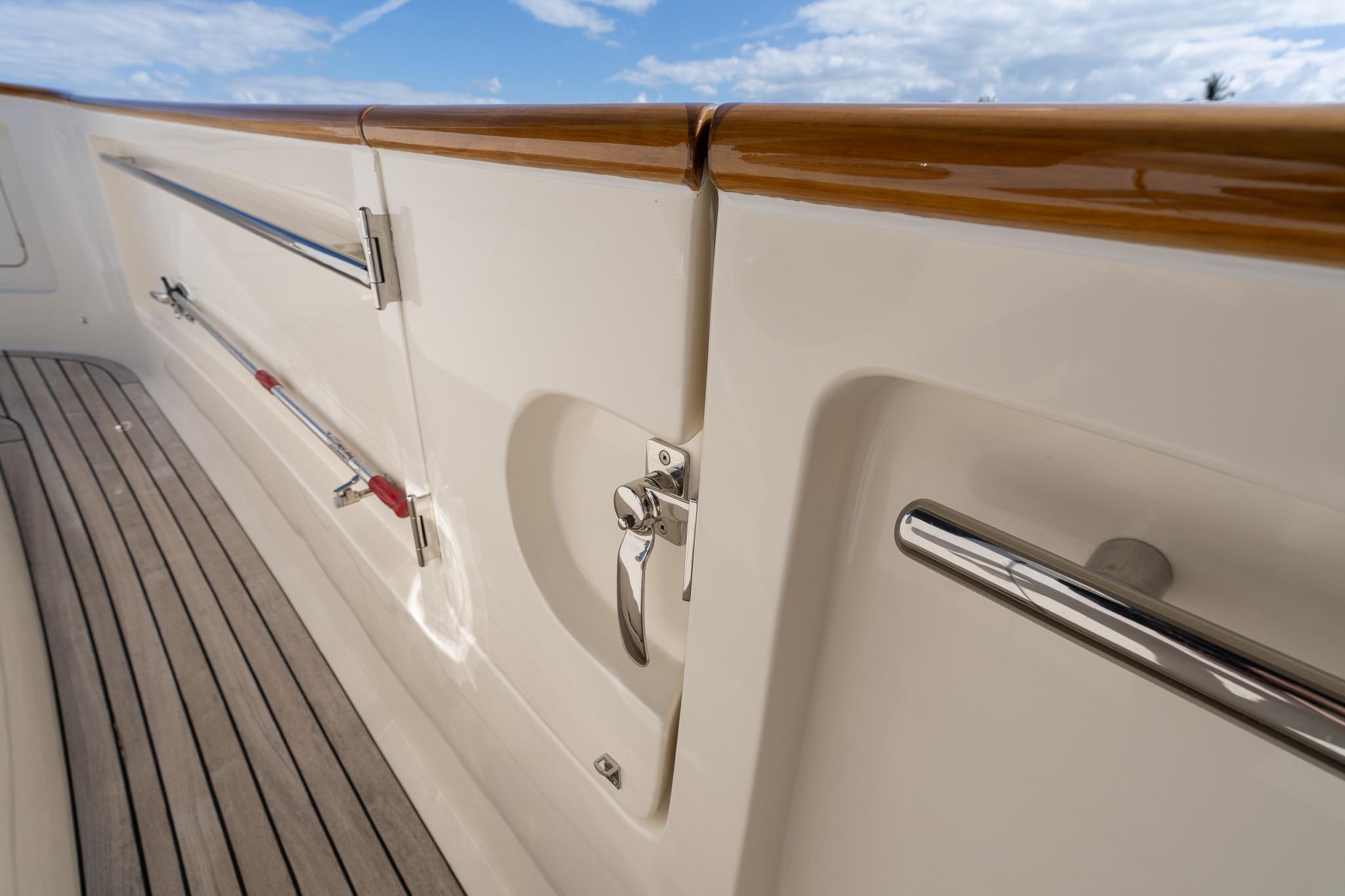 Forward Boarding Door