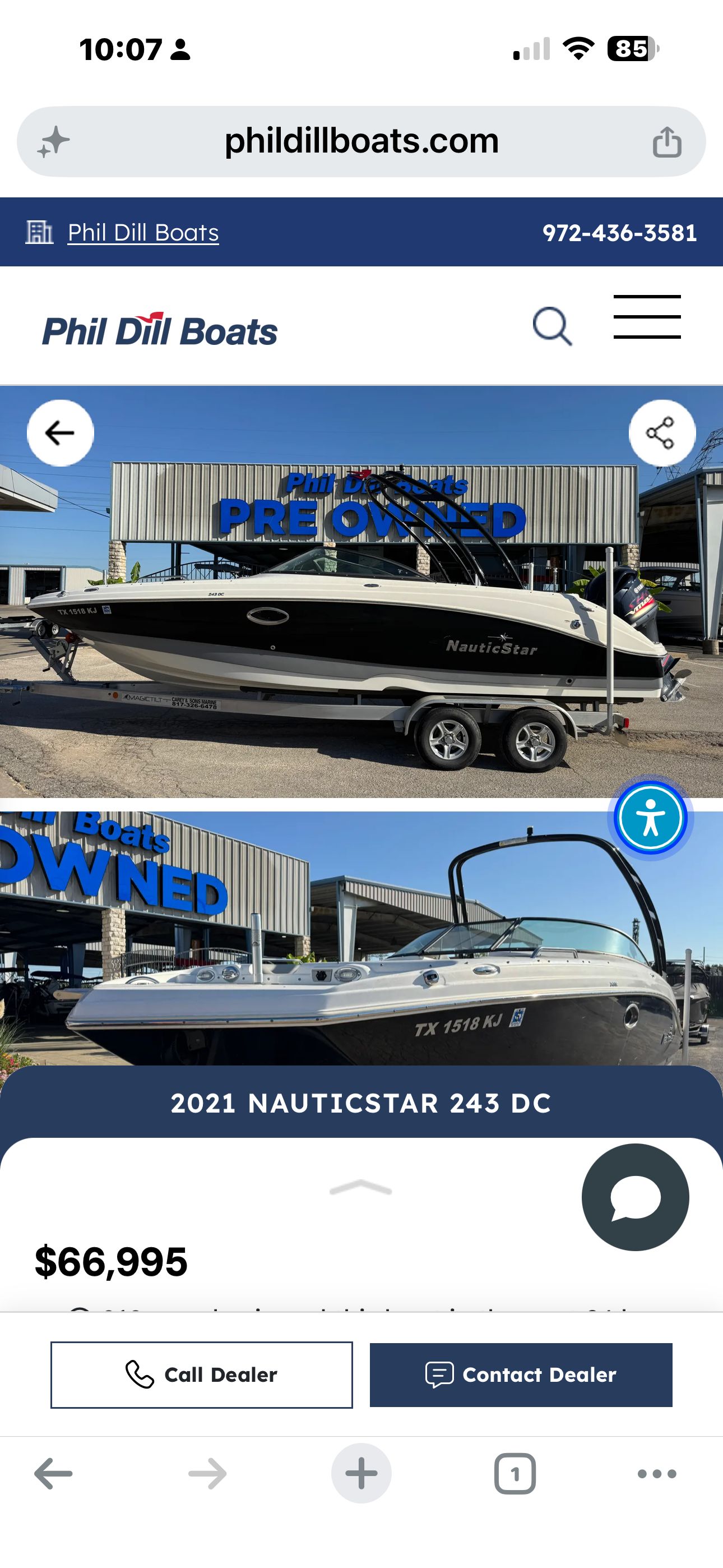 2021 NauticStar 243 DC