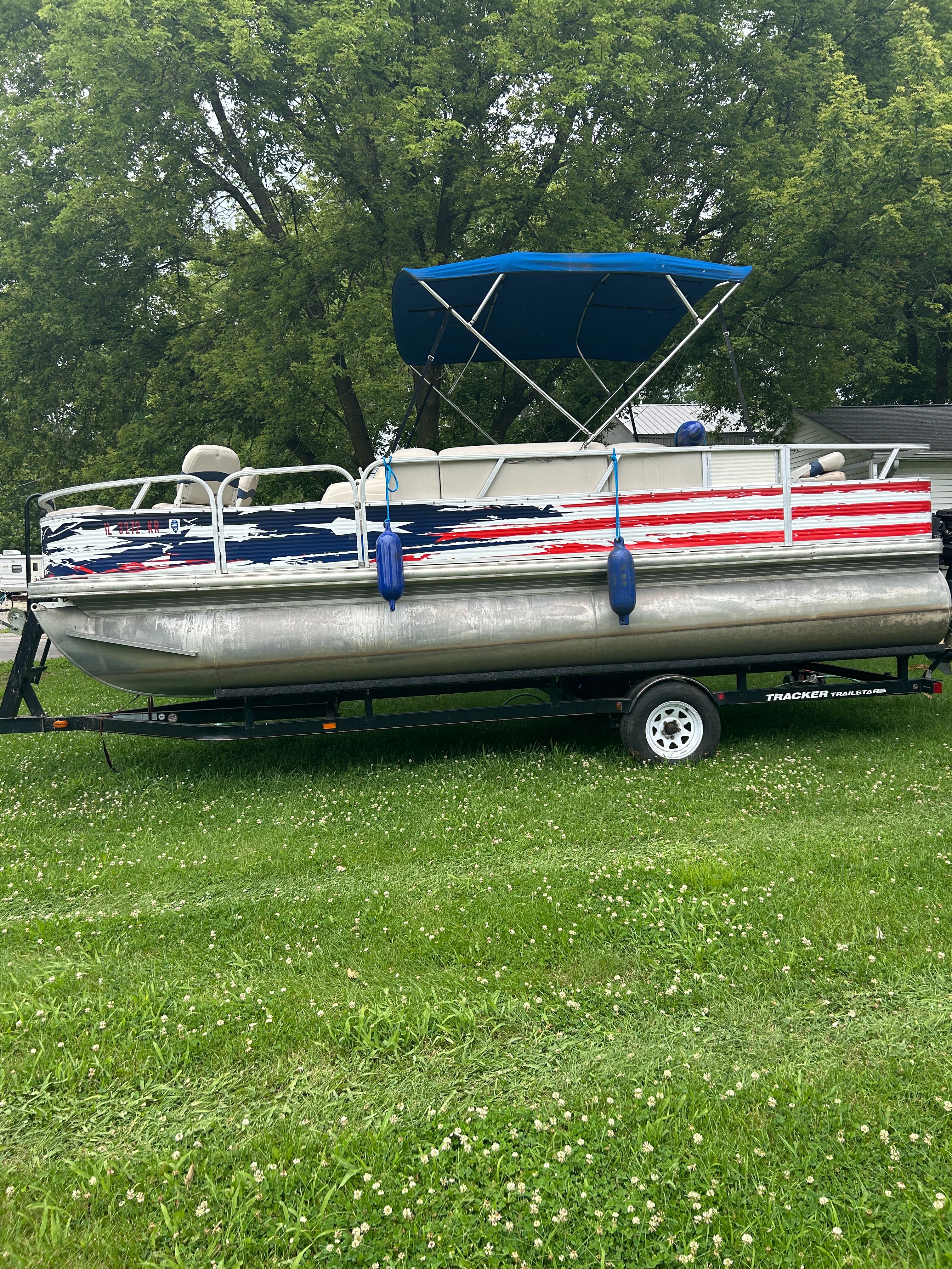 2008 Sun Tracker 21 Fishing Barge