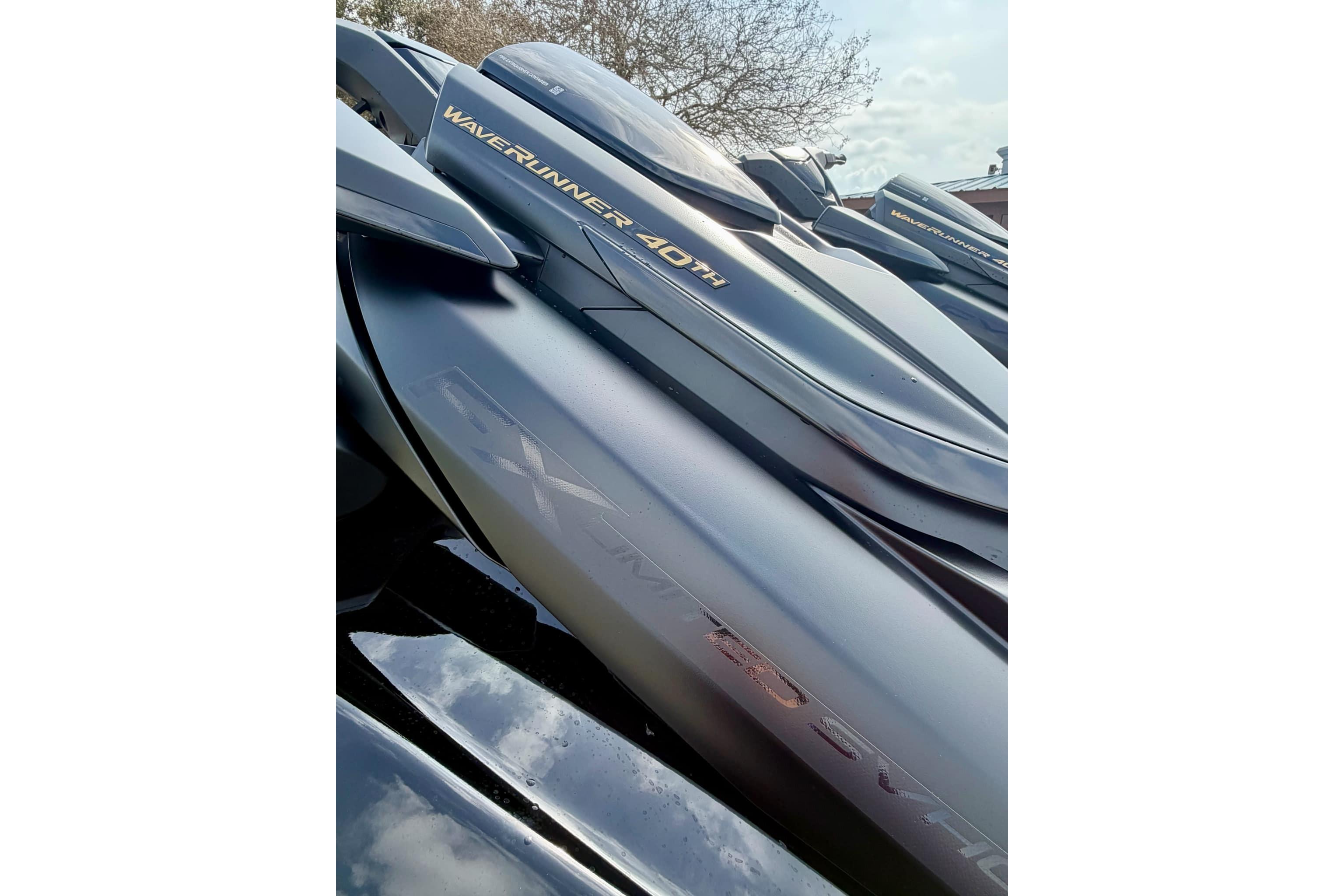 2026 Yamaha WaveRunner FX Limited SVHO, sleek design, close-up view.