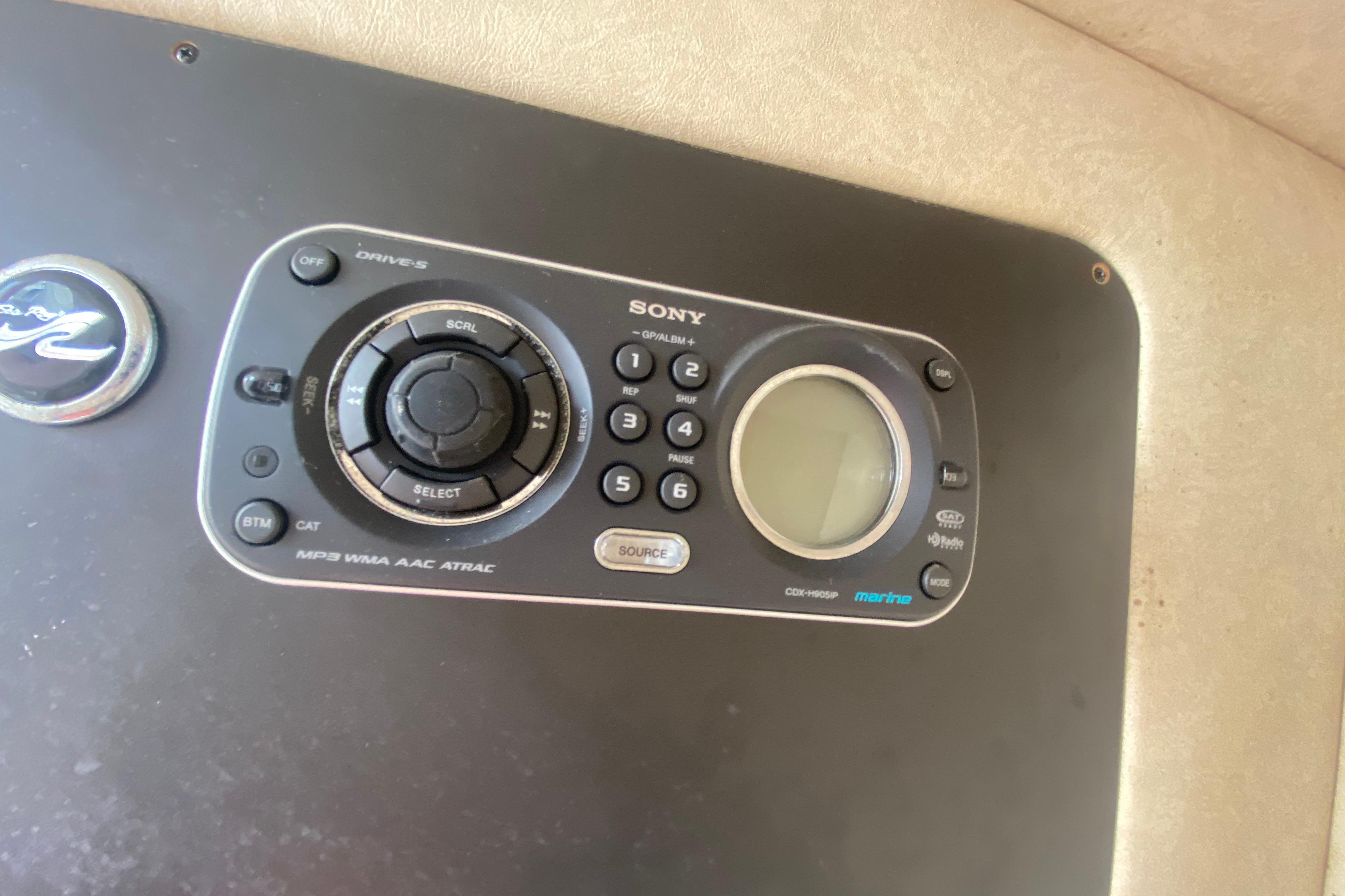 Sony marine stereo system